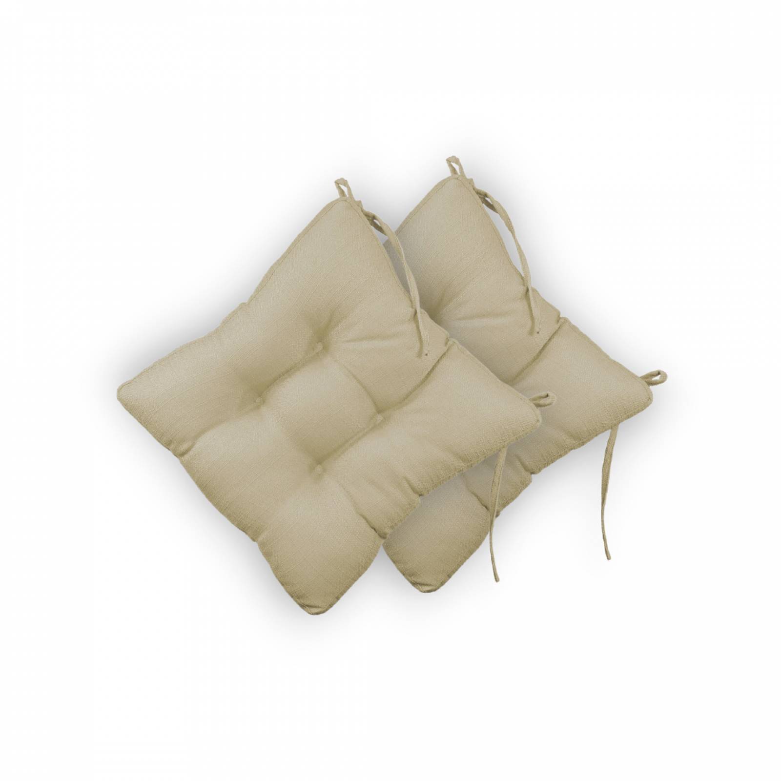 Cojines De Silla Capitonados 2 Pack 45cm x 45cm Lila Good Night Classic Home