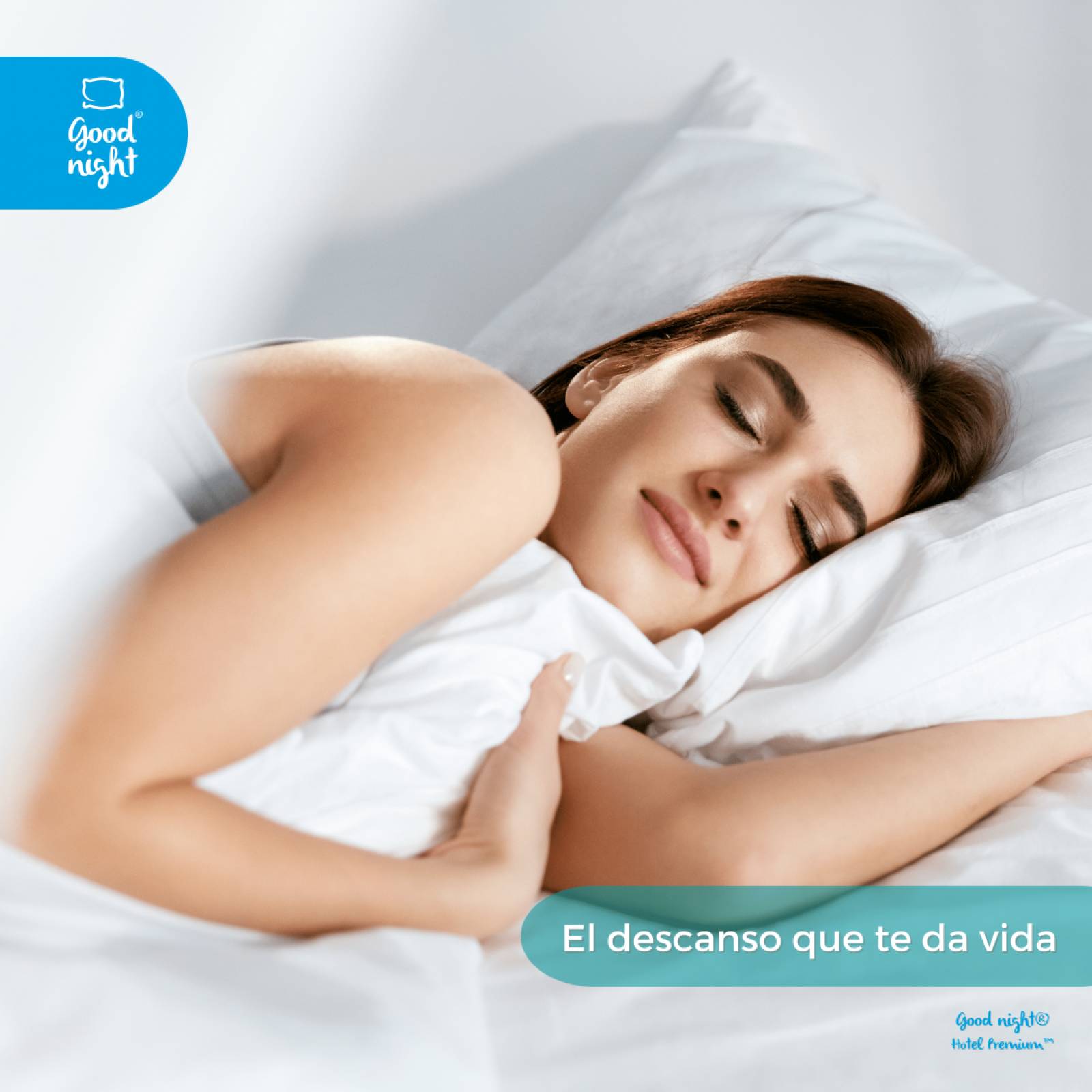 Almohadas King Size Firmes 4 Pack Good Nigth Hotel Premium Con FibraGel