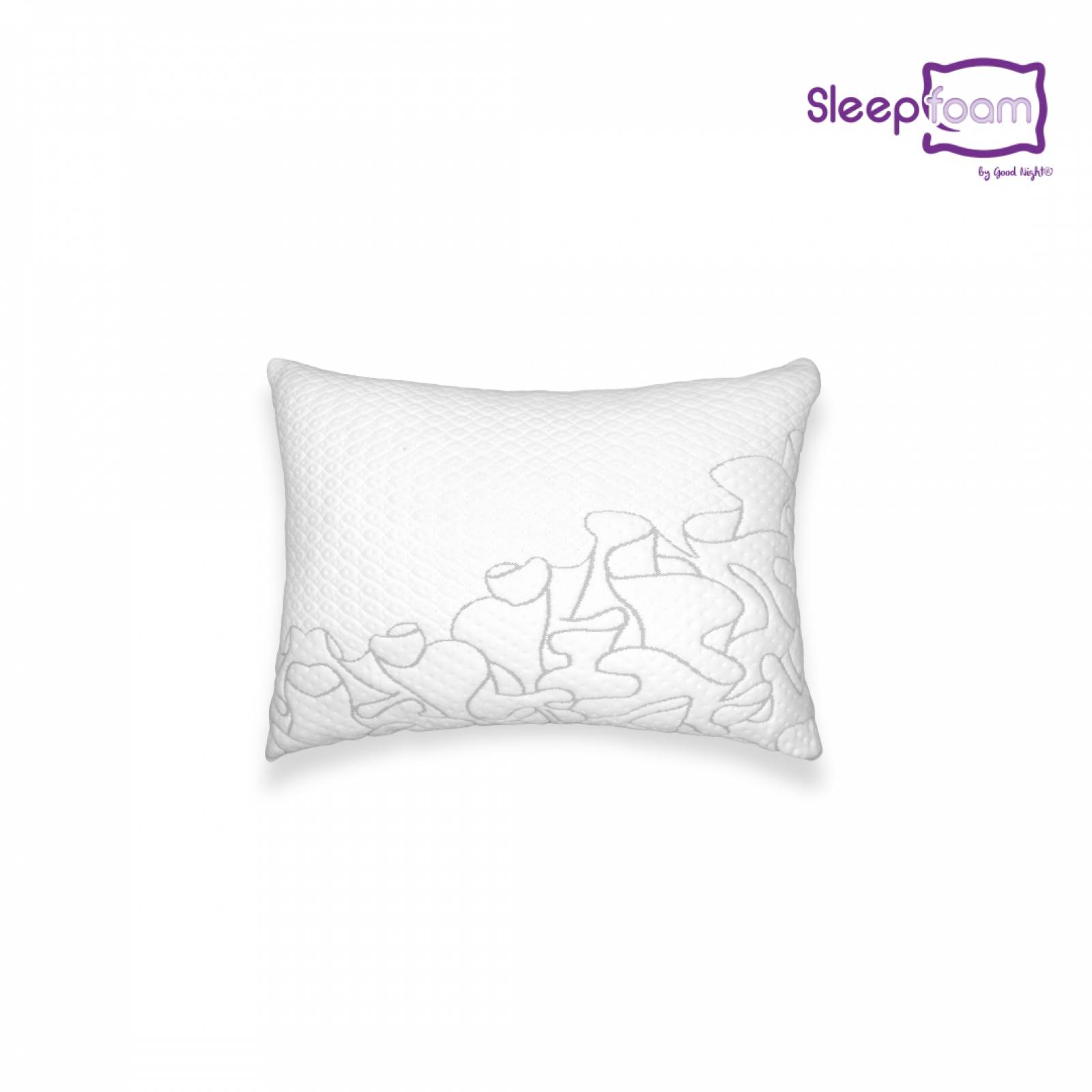 Almohadas Sun Ajustables Good Night Sleep Foam con Memory Pills y Down Alternative