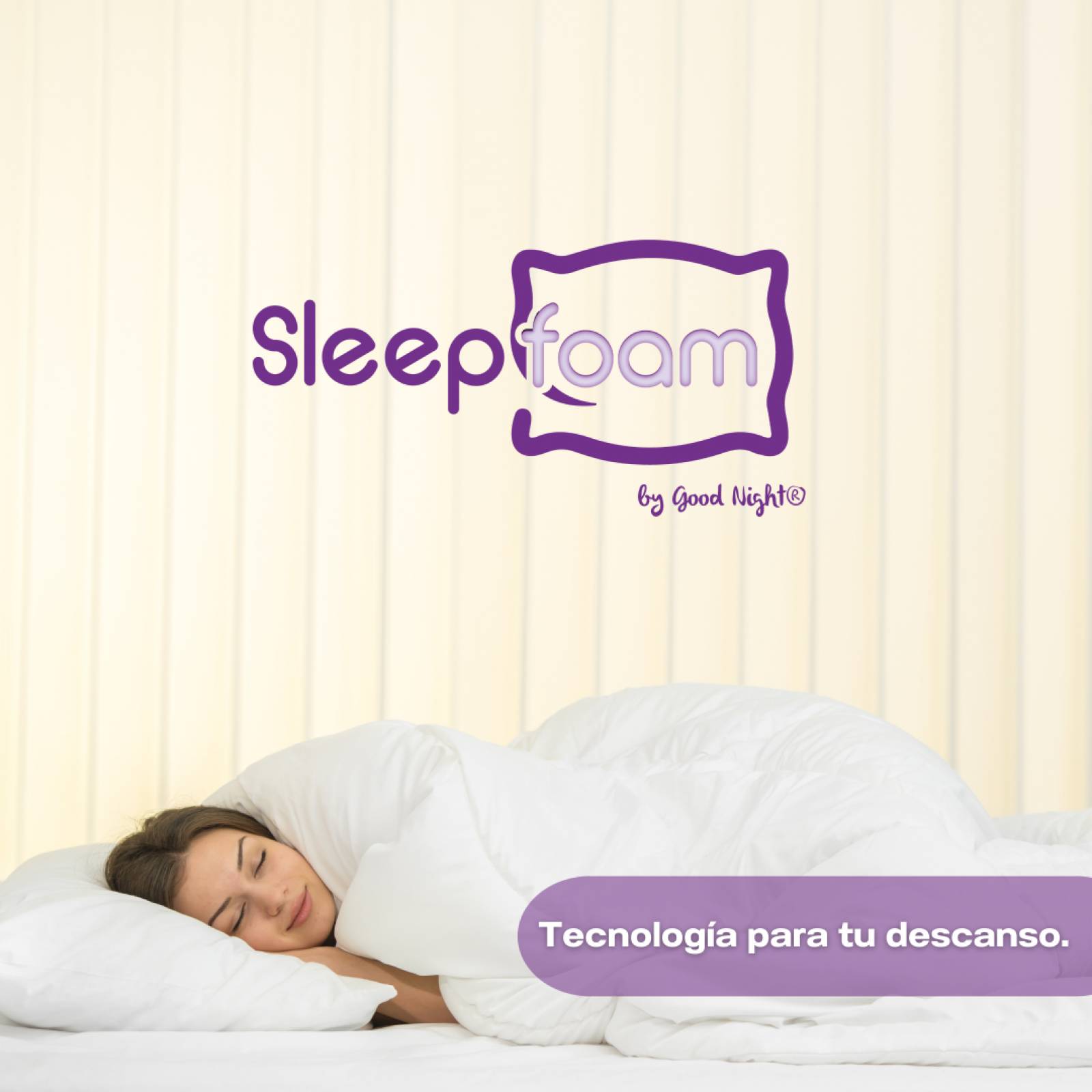 Almohadas Sun Ajustables Good Night Sleep Foam con Memory Pills y Down Alternative