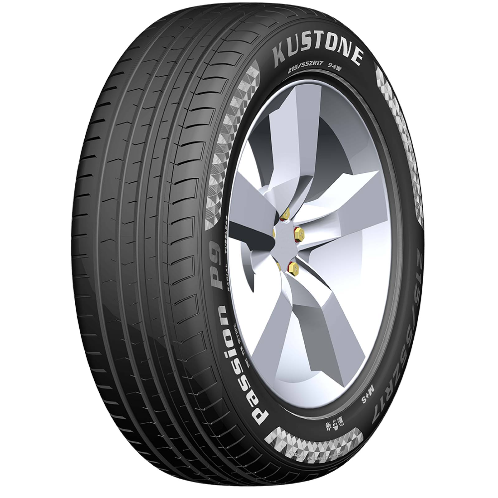 Llanta 225/50zr17 Kustone Passion P9 98w