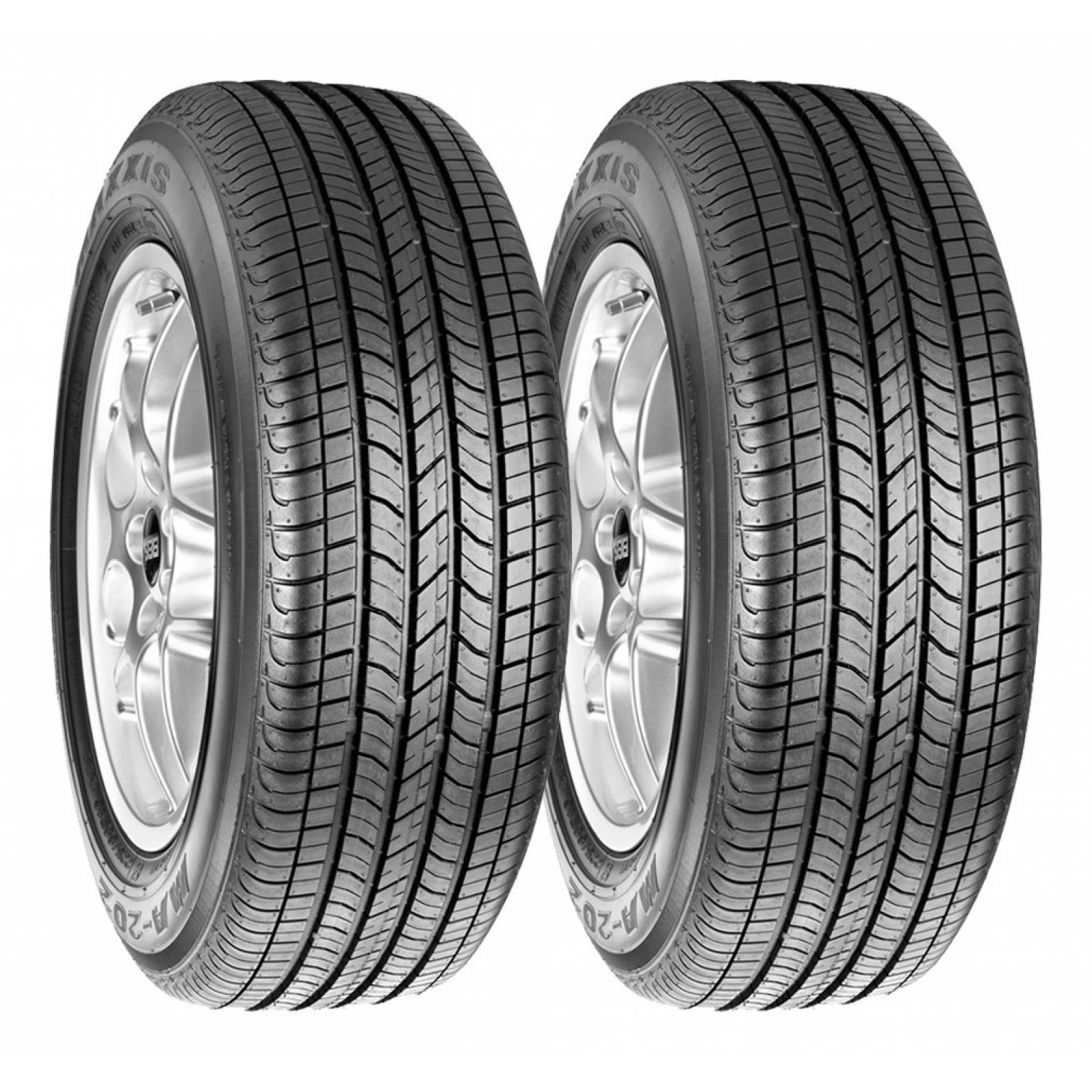 PAQUETE DE 2 LLANTAS 185/65r15 Maxxis Ma-202 88h