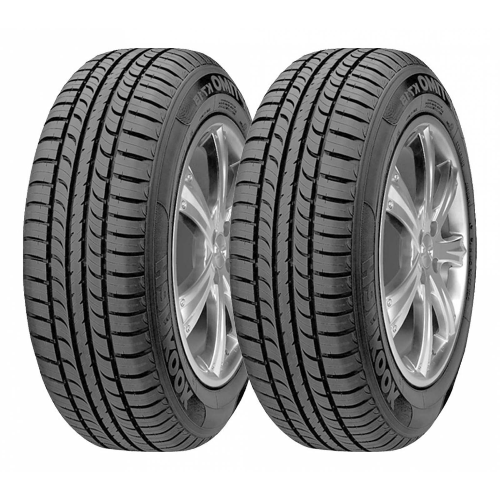 PAQUETE DE 2 LLANTAS 155/70r14 Hankook Optimo K715 77t
