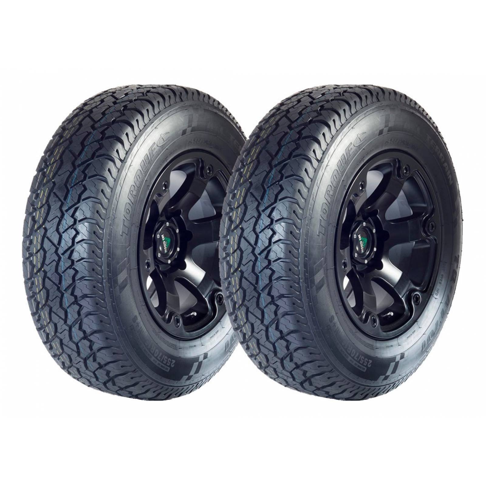 PAQUETE DE 2 LLANTAS 215/85r16 Lt 10pr Torque Tq-at701 112r