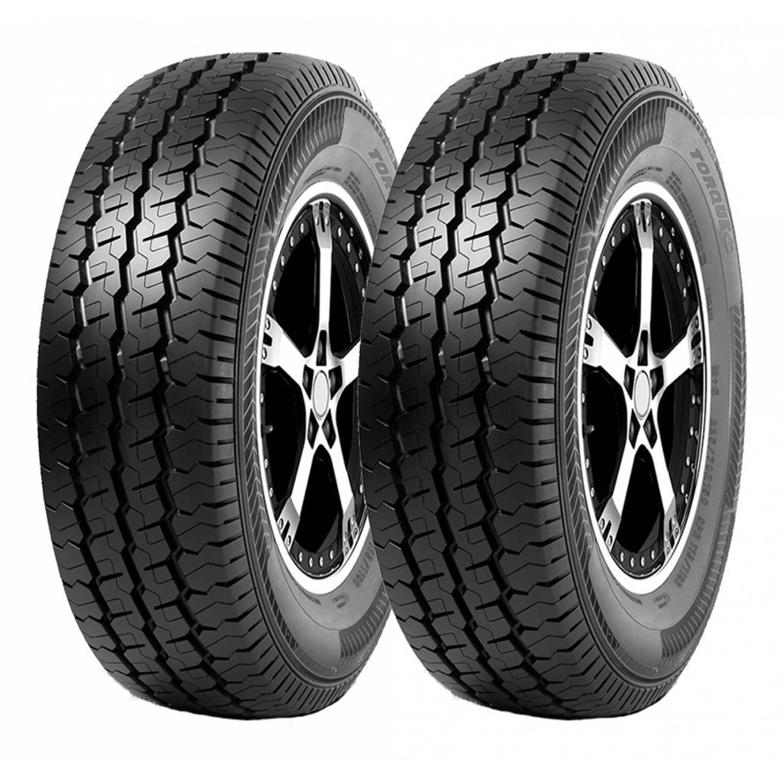 PAQUETE DE 2 LLANTAS 205/65r15 6pr Torque Tq-05 100t