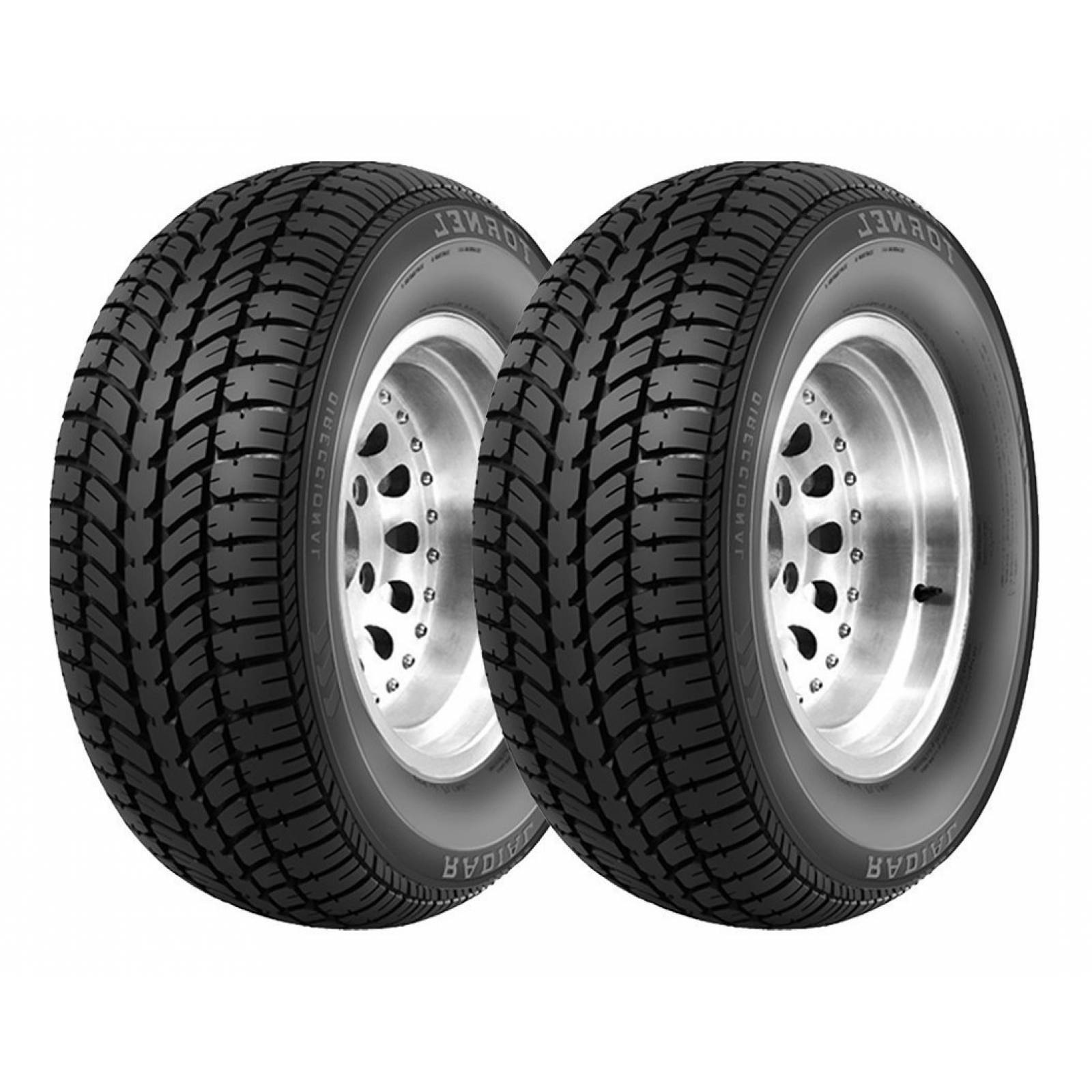 PAQUETE DE 2 LLANTAS 255/60r15 Tornel Direccional 102s