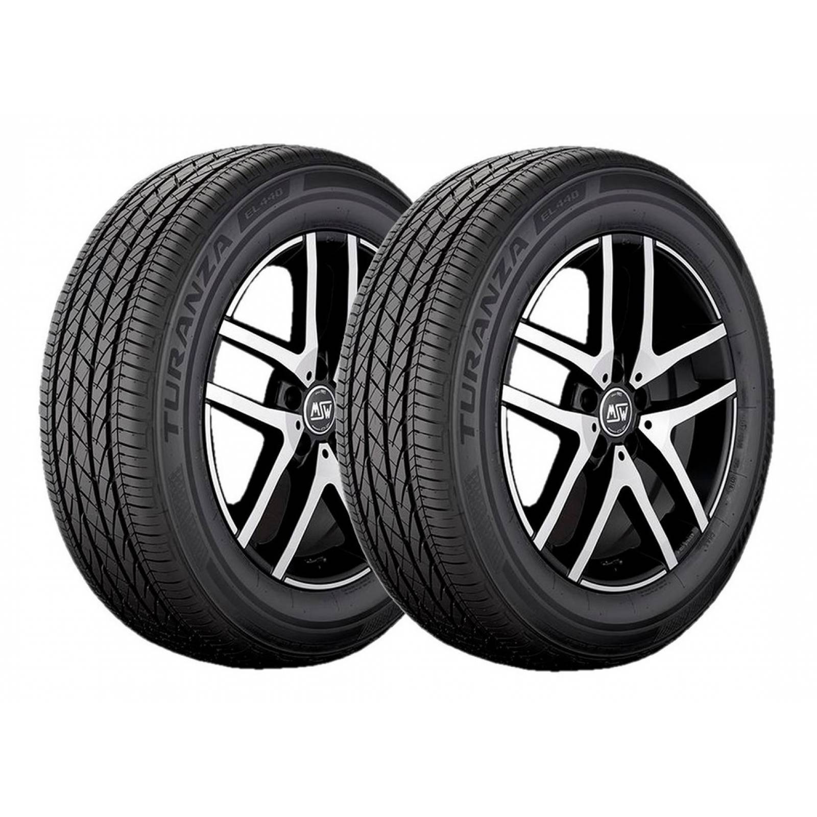 PAQUETE DE 2 LLANTAS 215/45r18 Bridgestone Turanza El440 89v