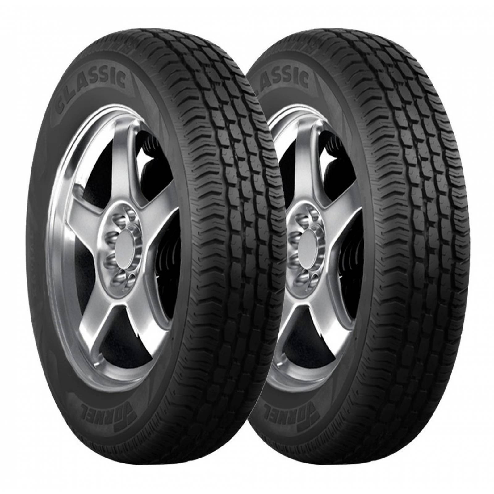 PAQUETE DE 2 LLANTAS 195/75r14 Tornel Classic 92s