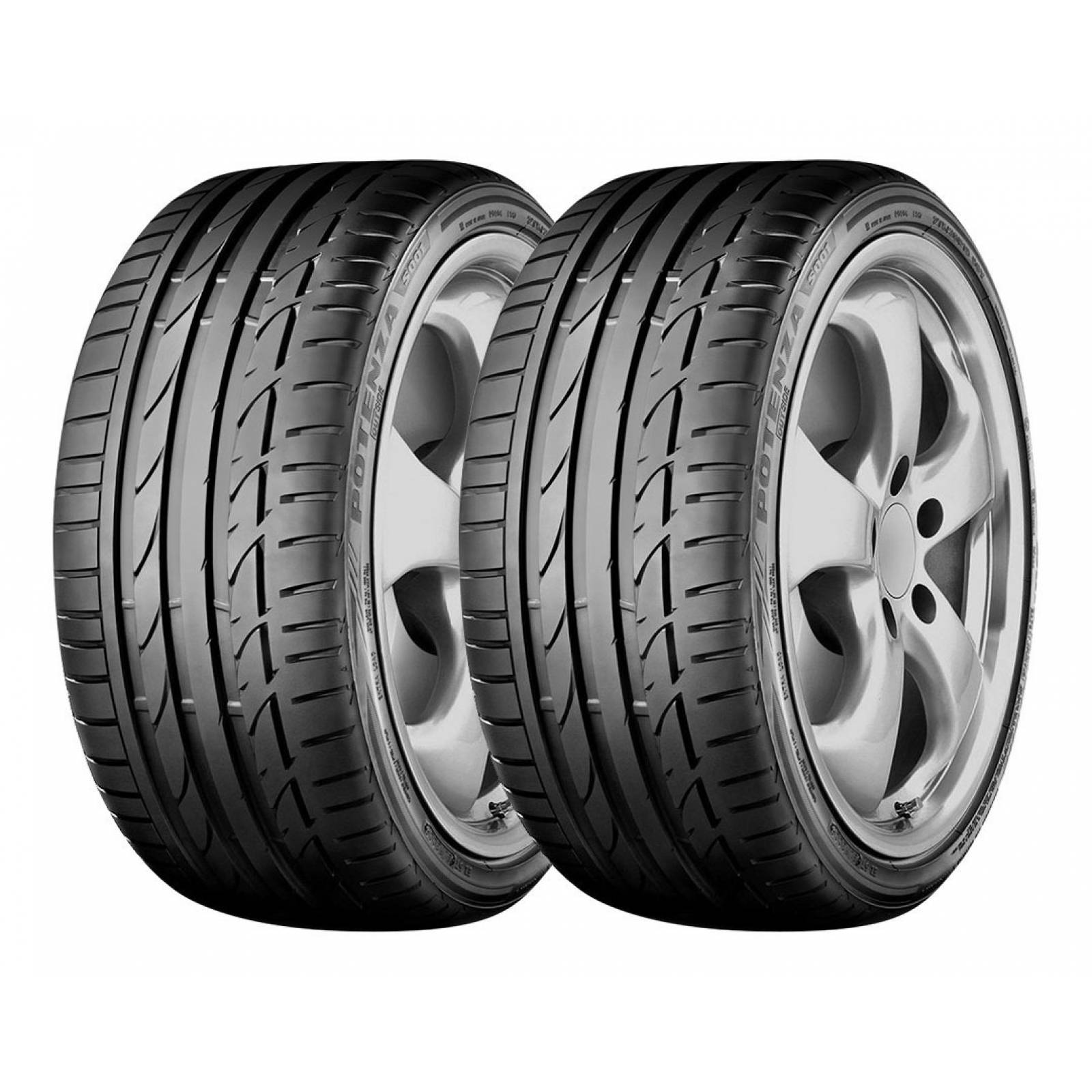 PAQUETE DE 2 LLANTAS 215/40r17 Xl Bridgestone Potenza S001 87w