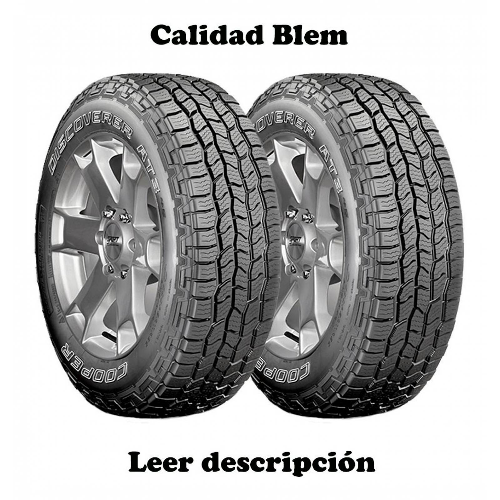PAQUETE DE 2 LLANTAS 315/70r17 Xl Cooper Discoverer At3 Xlt Blem
