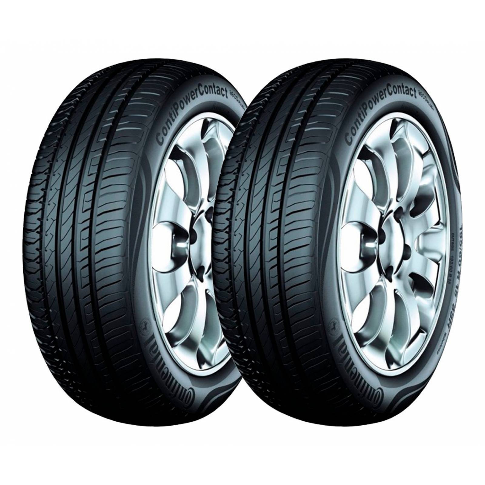 PAQUETE DE 2 LLANTAS 175/70r14 Continental Contipowercontact 84t