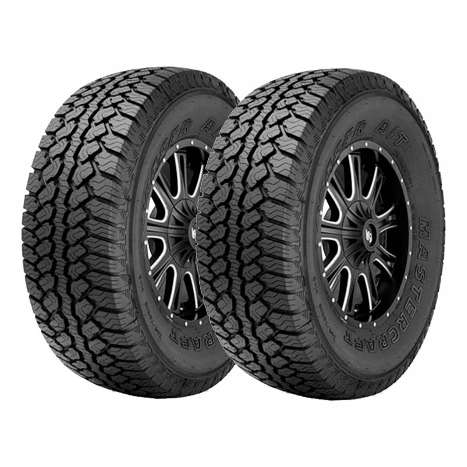 PAQUETE DE 2 LLANTAS 265/70r17  Mastercraft Wildcat A/t2 115s