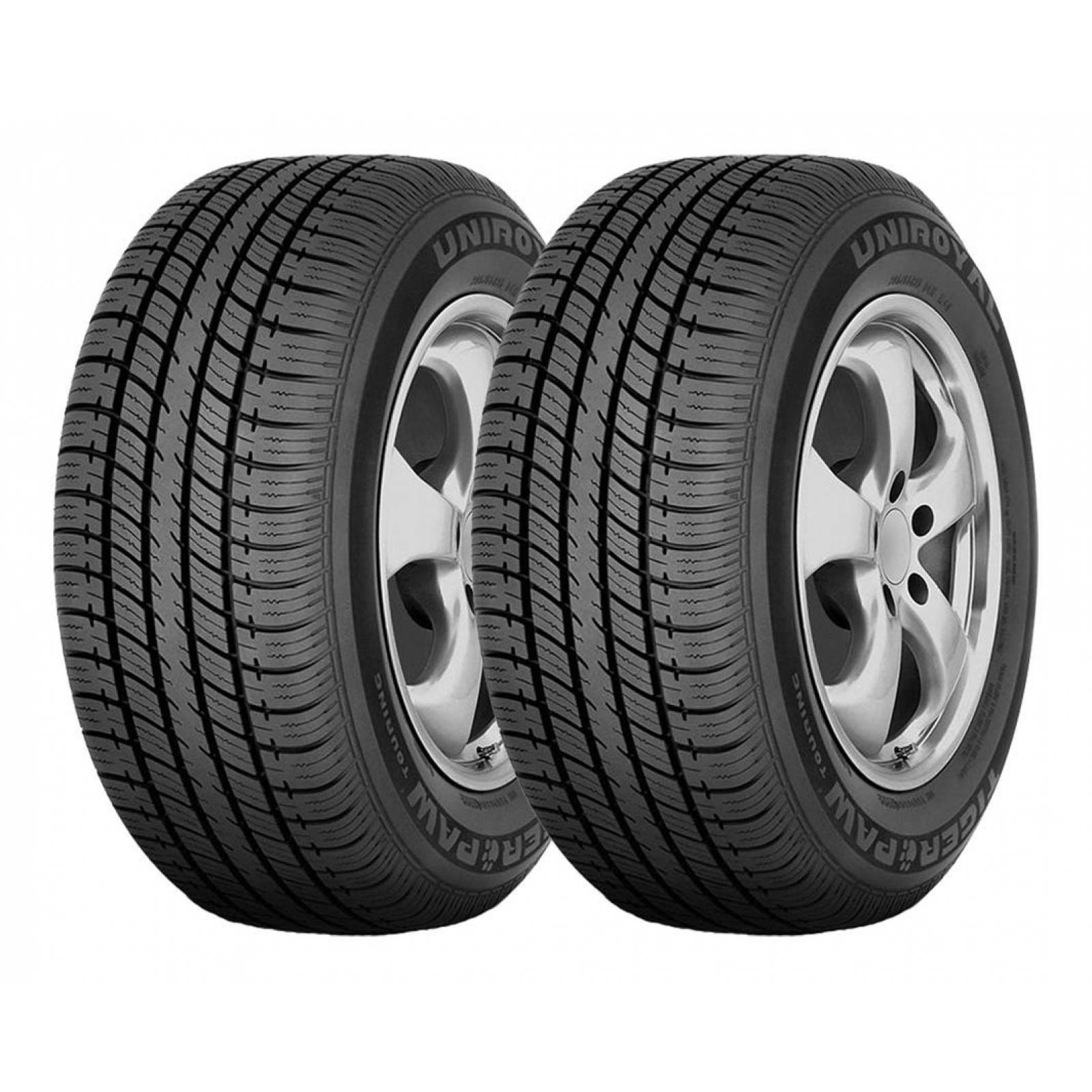 PAQUETE DE 2 LLANTAS 205/60r15 Uniroyal Tiger Paw Touring 91h