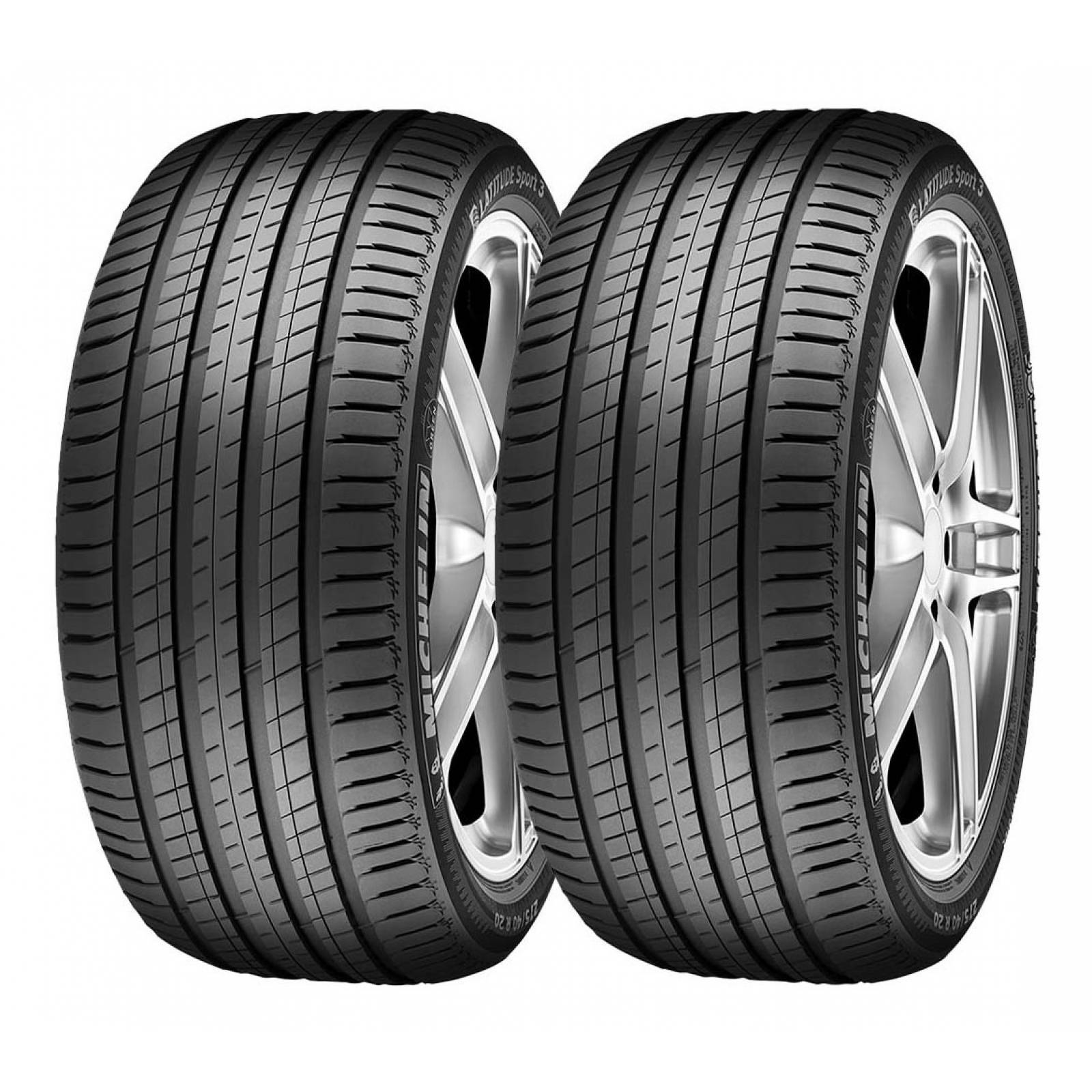 PAQUETE DE 2 LLANTAS 245/50r19 Xl Michelin Latitude Sport 3 105w