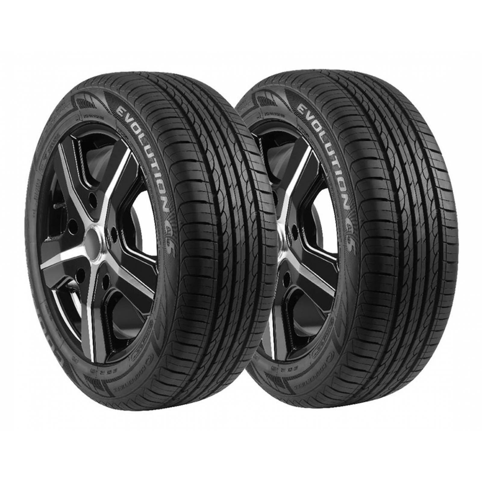 PAQUETE DE 2 LLANTAS 225/55r17 Cooper Evolution C5 97v