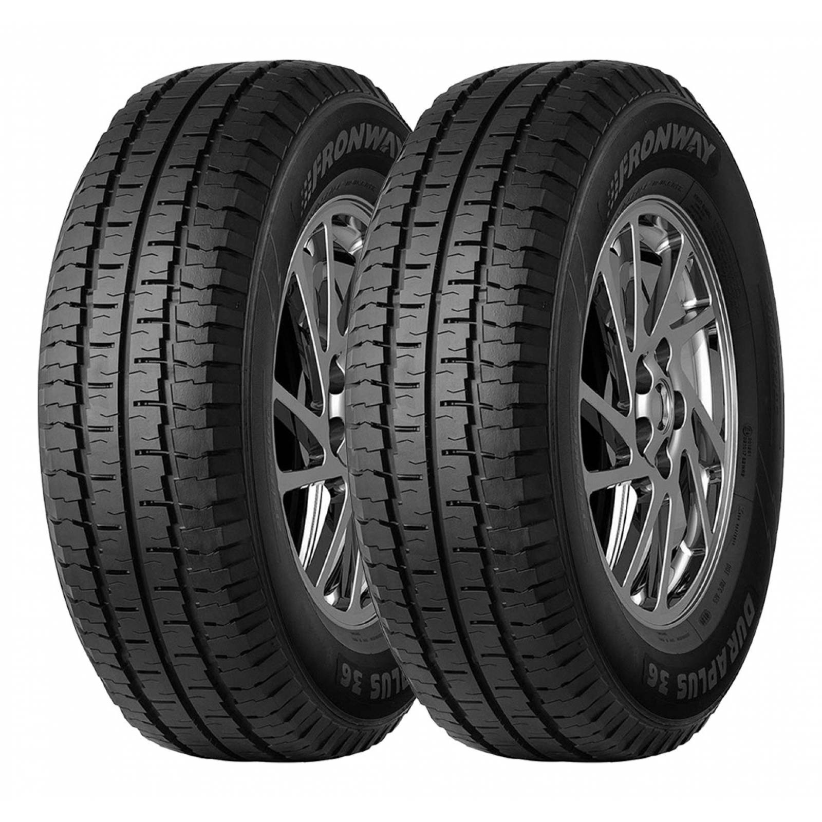 PAQUETE DE 2 LLANTAS 195r15 C Fronway Duraplus 36 106r