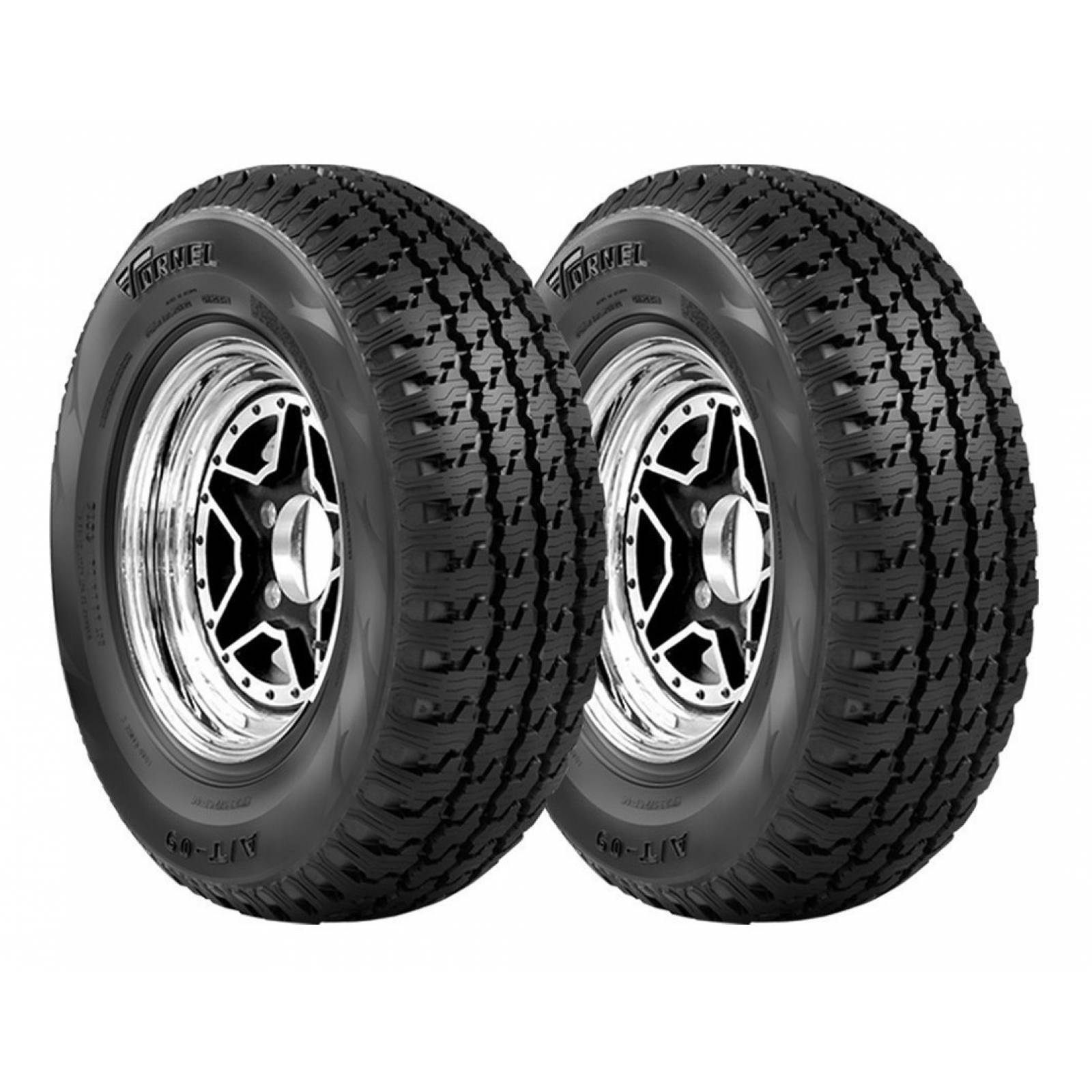 PAQUETE DE 2 LLANTAS 205/60r13 Tornel A/t - 09