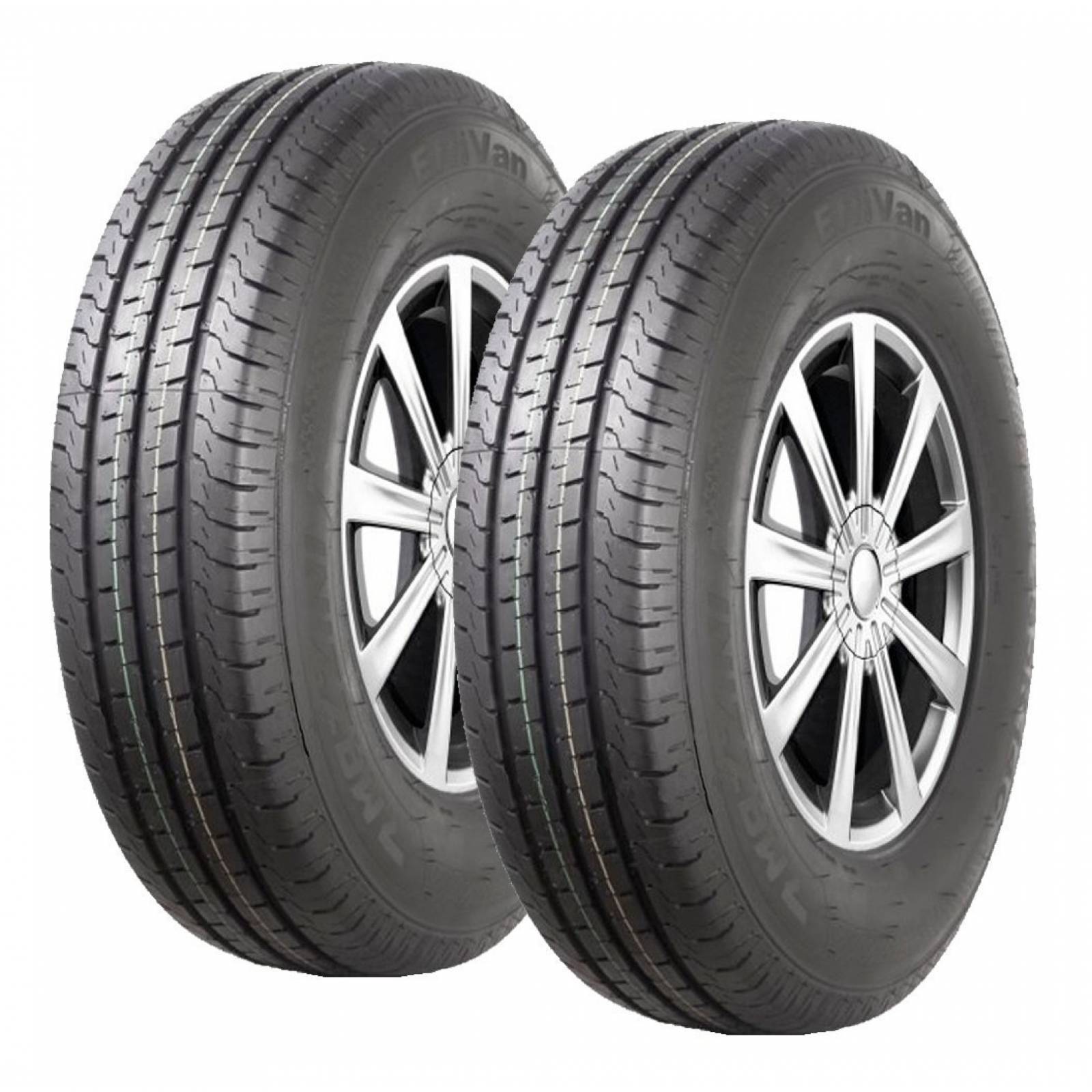 PAQUETE DE 2 LLANTAS 195r15 C Mazzini Effivan 106q