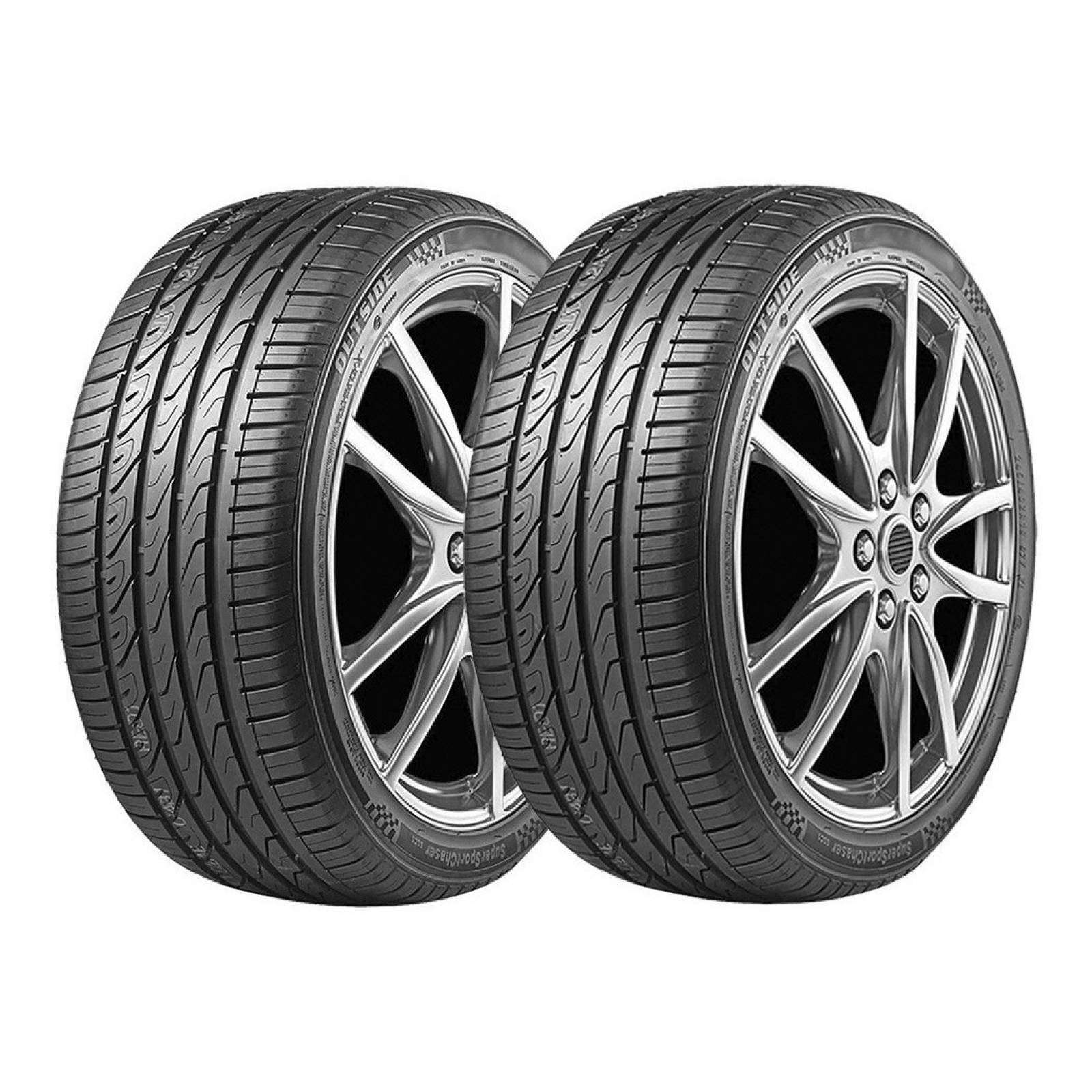 PAQUETE DE 2 LLANTAS 195/55rf16 Autogreen Super Sport Chaser Ssc5 87v