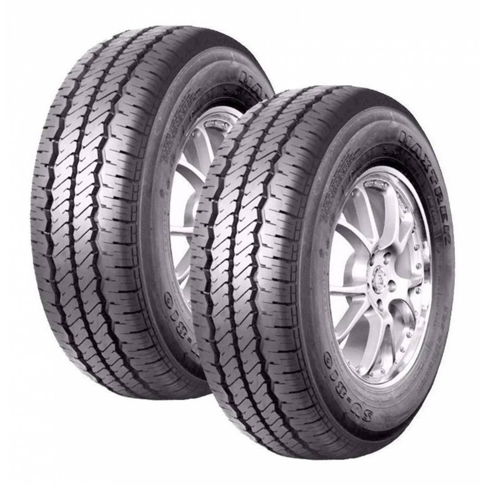 PAQUETE DE 2 LLANTAS 185r14 C Maxtrek Su810 102q