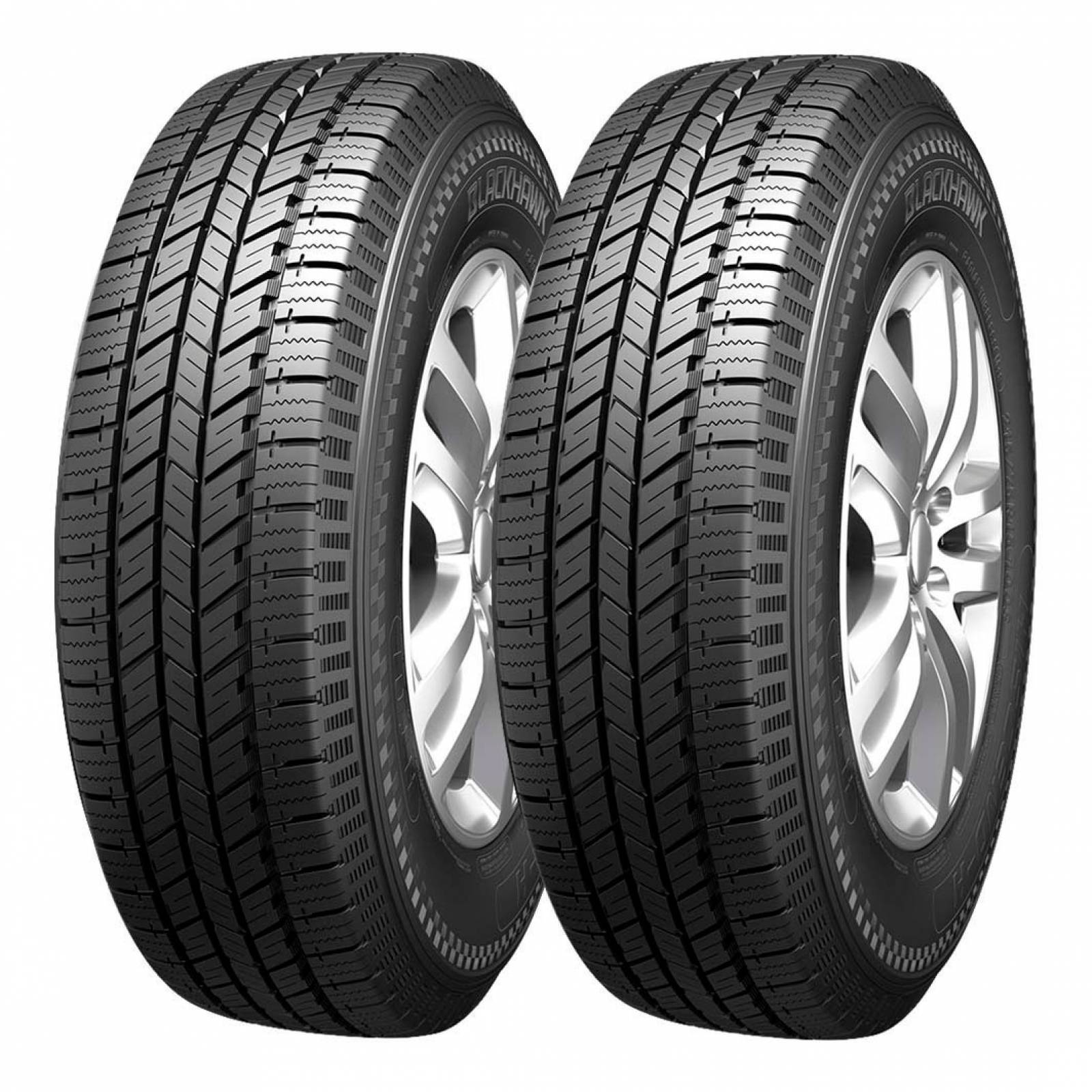PAQUETE DE 2 LLANTAS 225/75r16 Lt Blackhawk Hiscend-h Ha01 115s