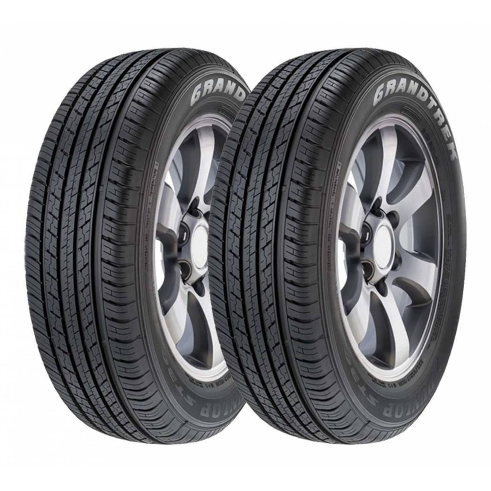 PAQUETE DE 2 LLANTAS 225/60r18 Dunlop Grandtrek St30 100h
