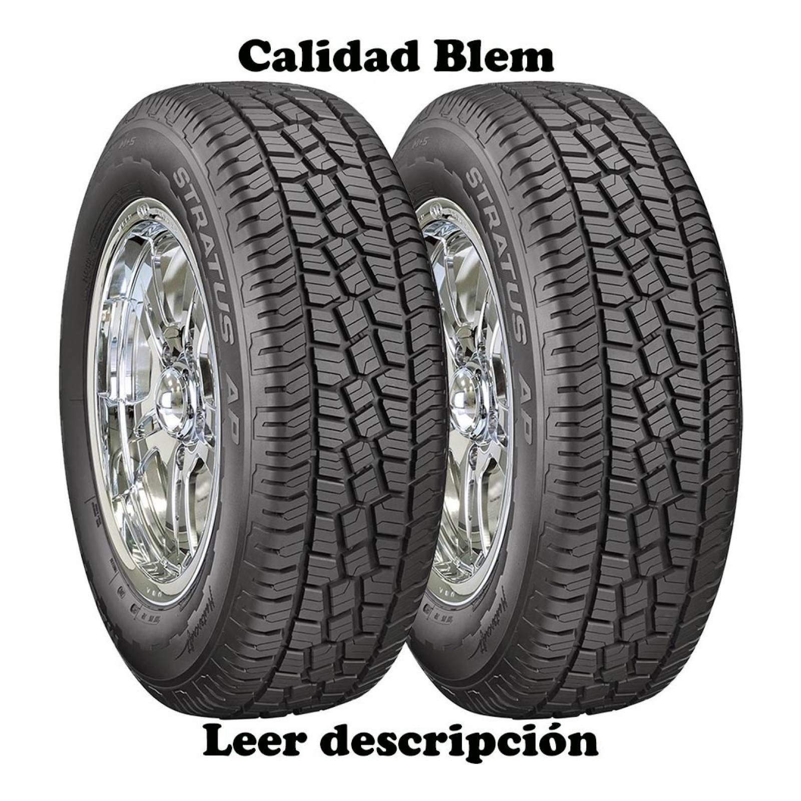 PAQUETE DE 2 LLANTAS 245/75r16 Lt Mastercraft Stratus Ap Blem 120s