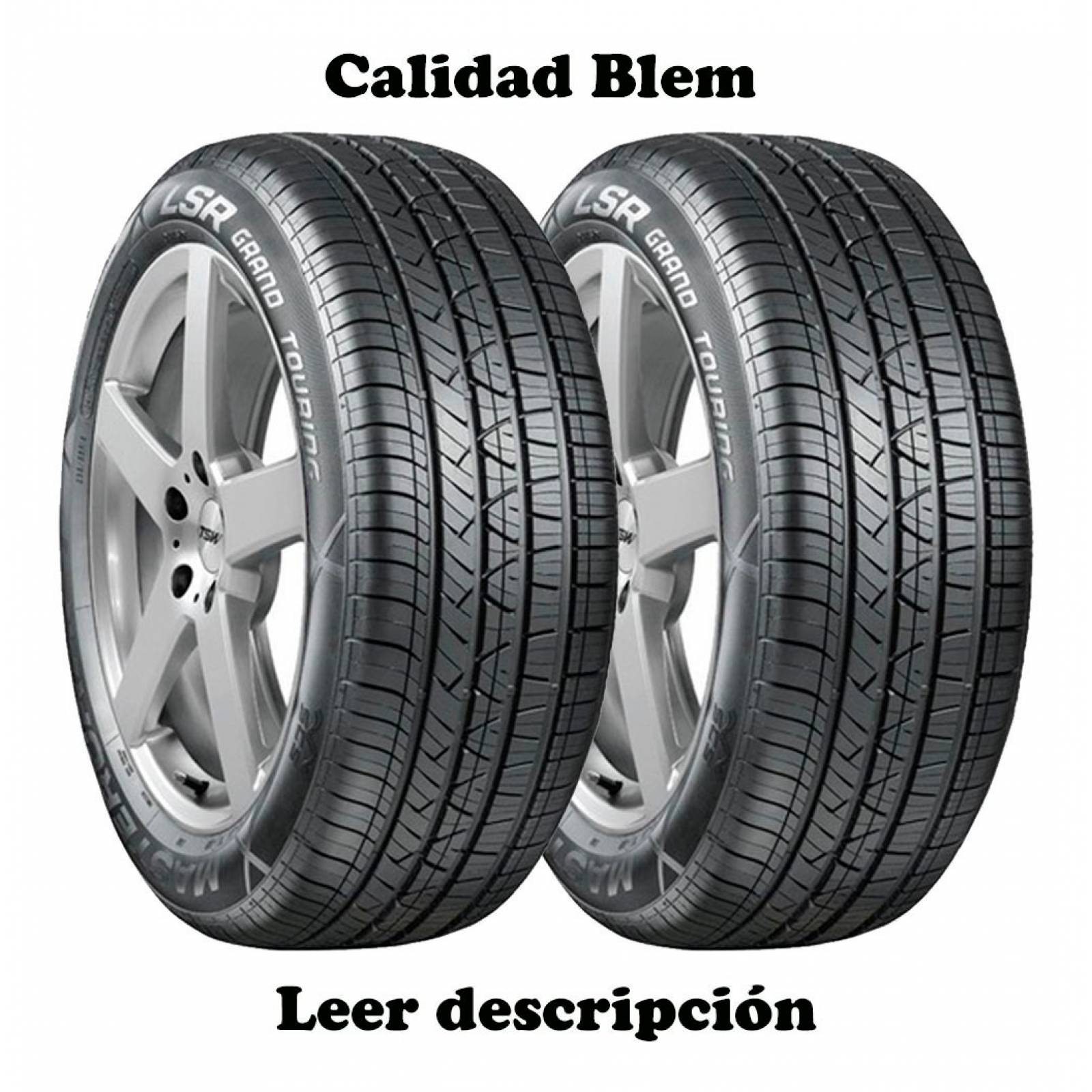 PAQUETE DE 2 LLANTAS 235/40r19 Mastercraft Lsr Grand Touring Blem