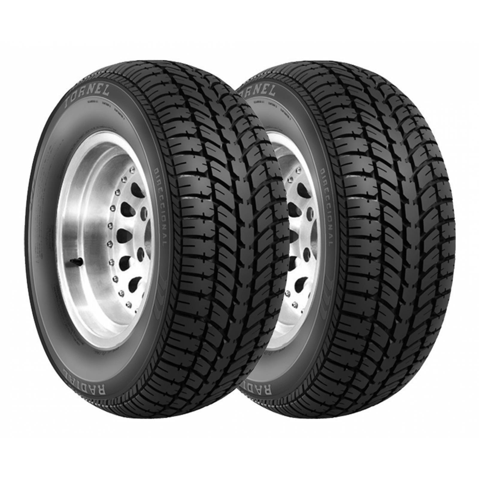 PAQUETE DE 2 LLANTAS 185/60r15 Tornel Direccional