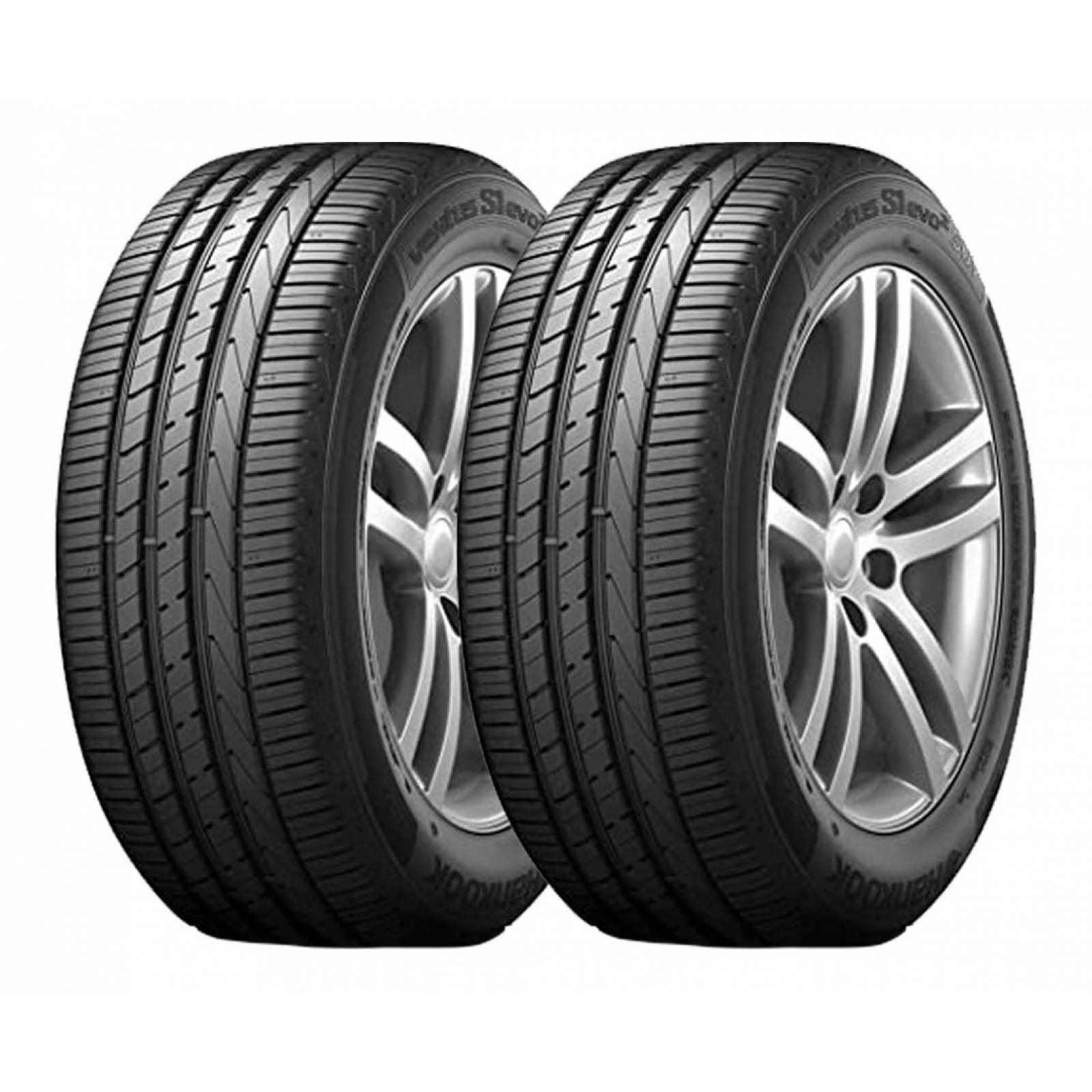 PAQUETE DE 2 LLANTAS 205/45rf17 Hankook Ventus S1 Evo2 Hrs K117b 88w