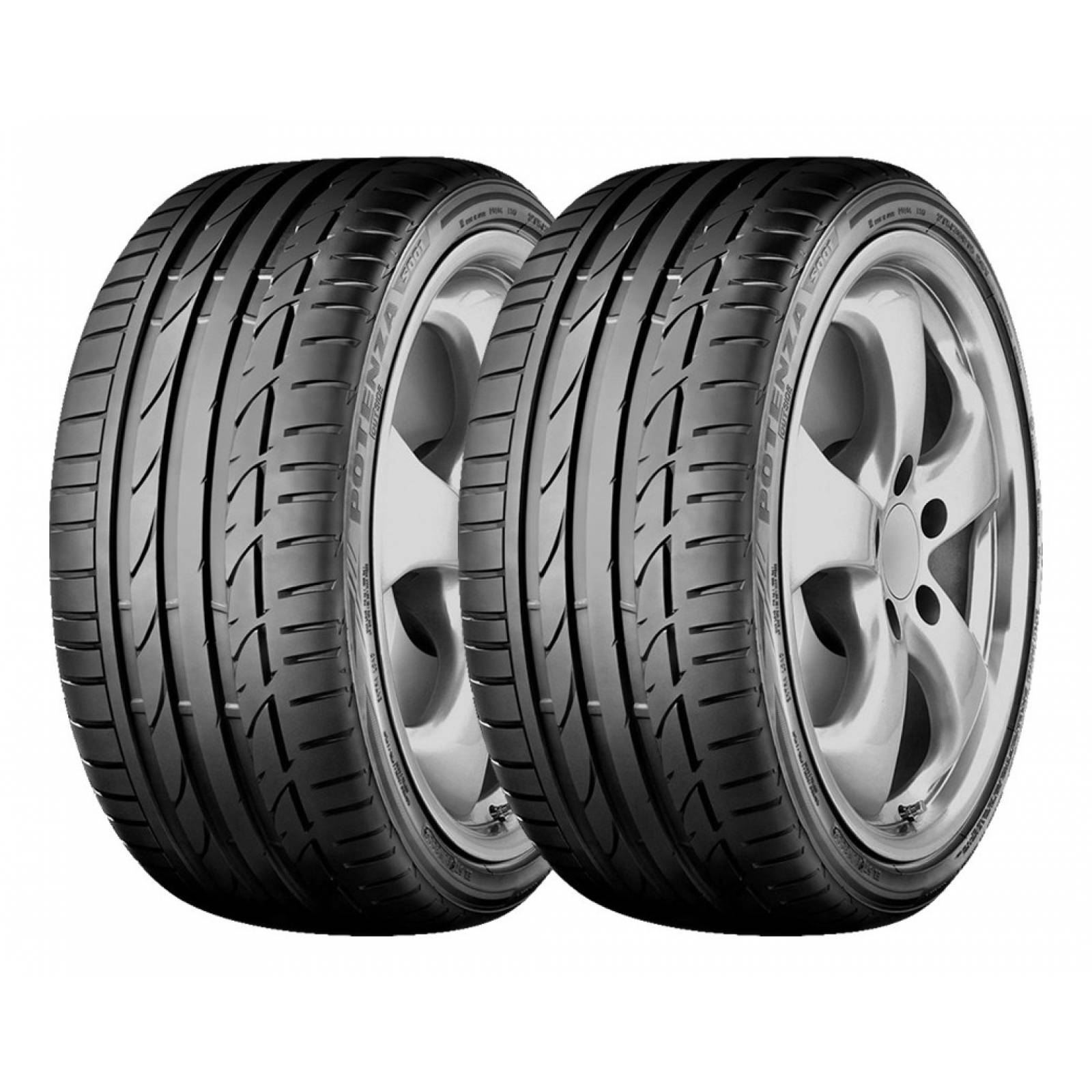 PAQUETE DE 2 LLANTAS 245/45r19 Xl Bridgestone Potenza S001 102y