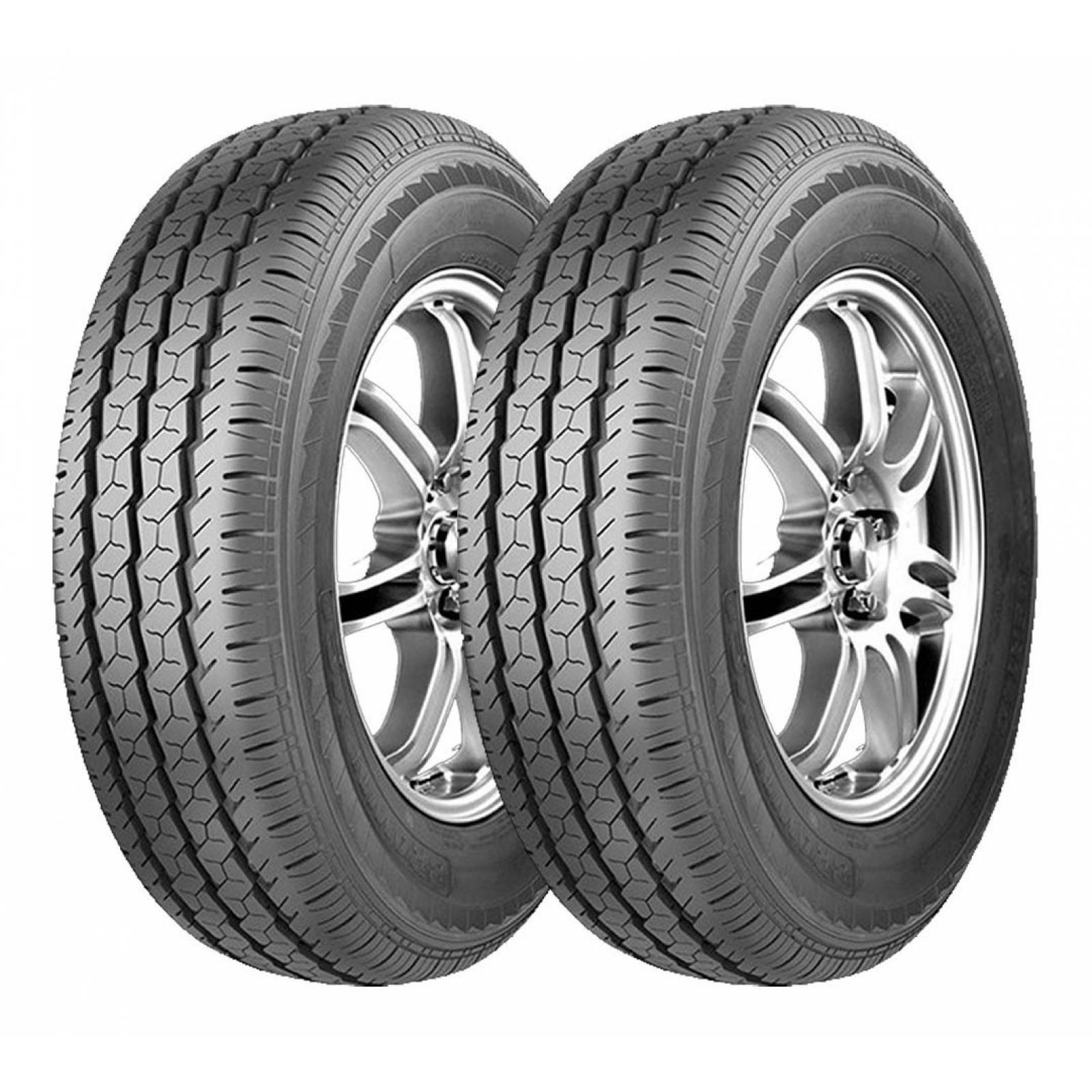 PAQUETE DE 2 LLANTAS 205/75r16c Fullrun Frun-five 110r