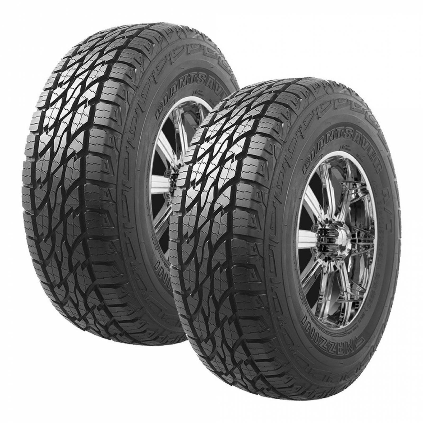PAQUETE DE 2 LLANTAS 235/75r15 Lt Mazzini Giantsaver 110