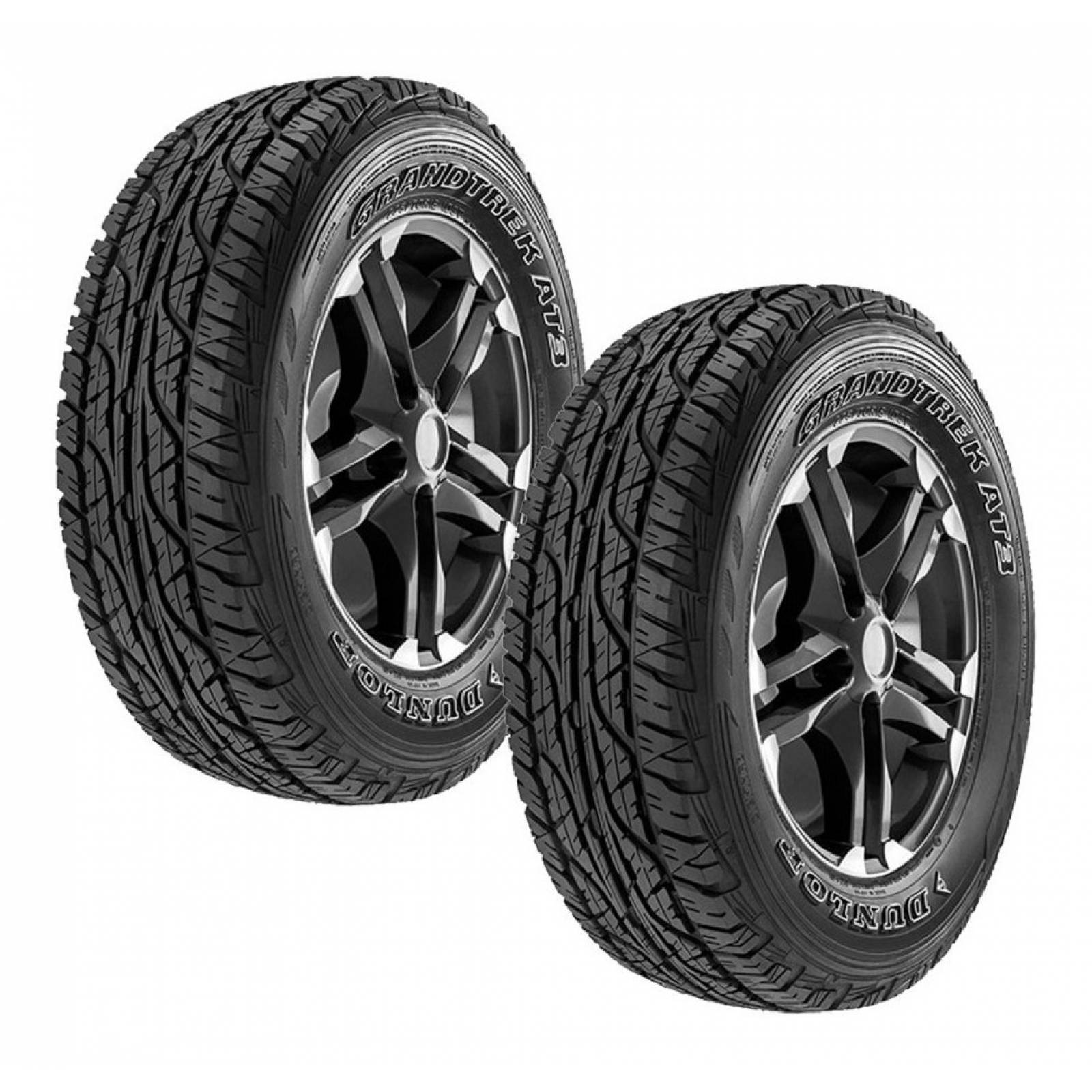 PAQUETE DE 2 LLANTAS 255/70r16 Dunlop Grandtrek At3 111t