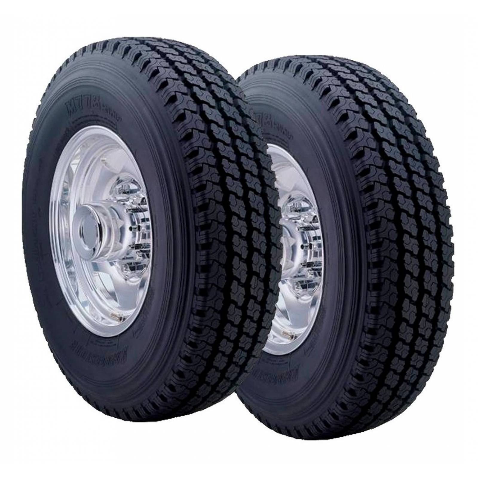 PAQUETE DE 2 LLANTAS 215/75r14 Lt Bridgestone M773 104/101r