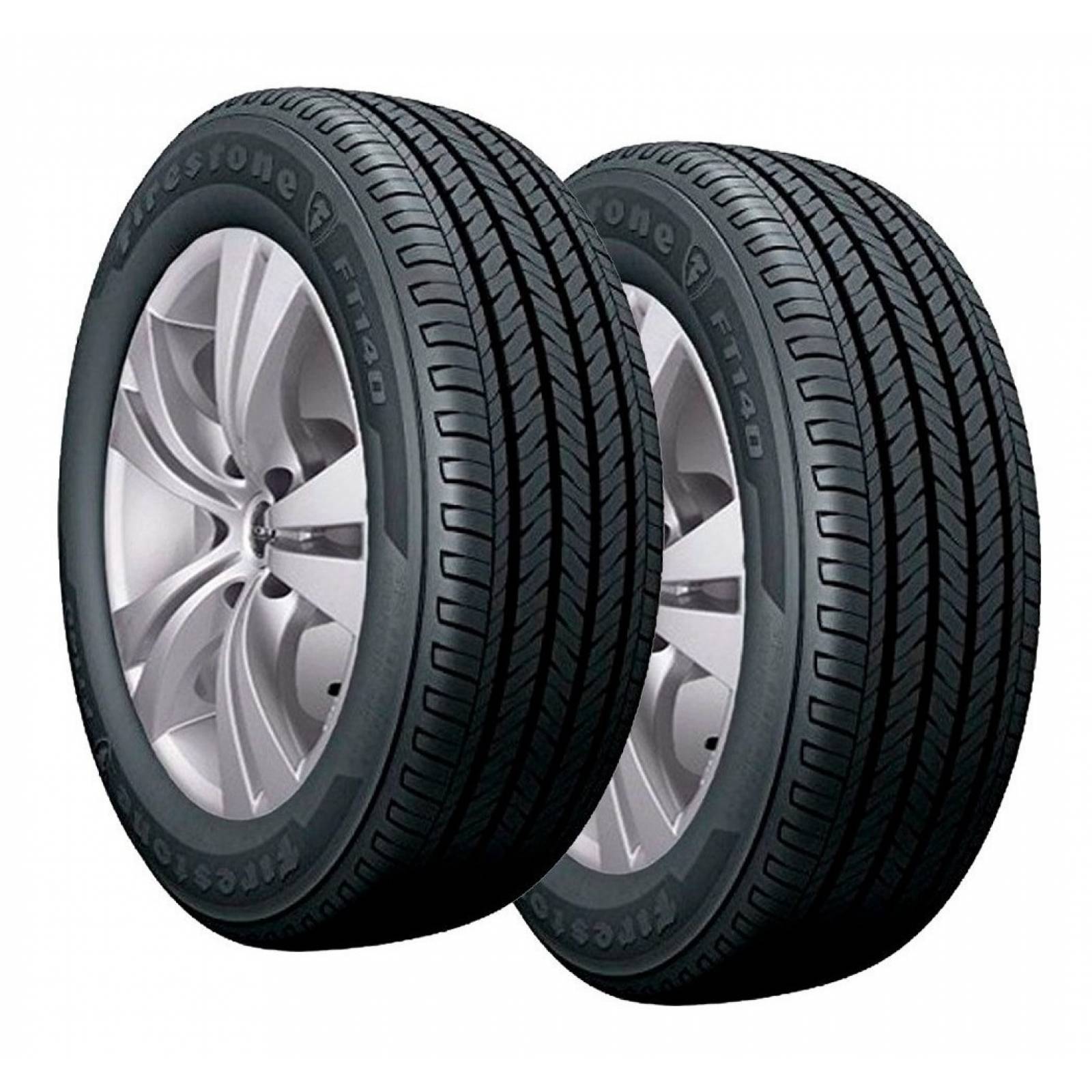 PAQUETE DE 2 LLANTAS 205/55r17 Firestone Ft140 91v