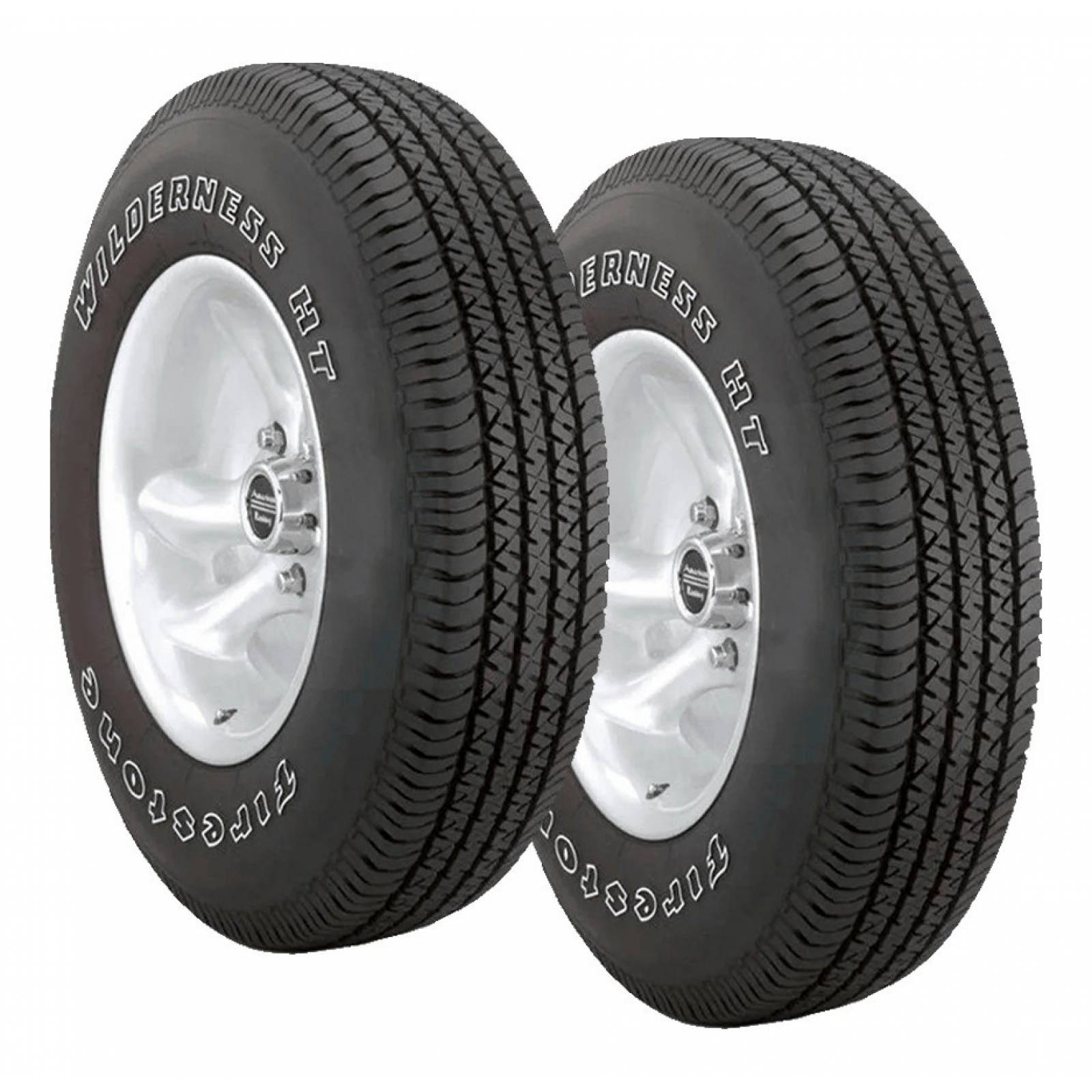 PAQUETE DE 2 LLANTAS 215/70r15 Firestone Wilderness H/t 97s
