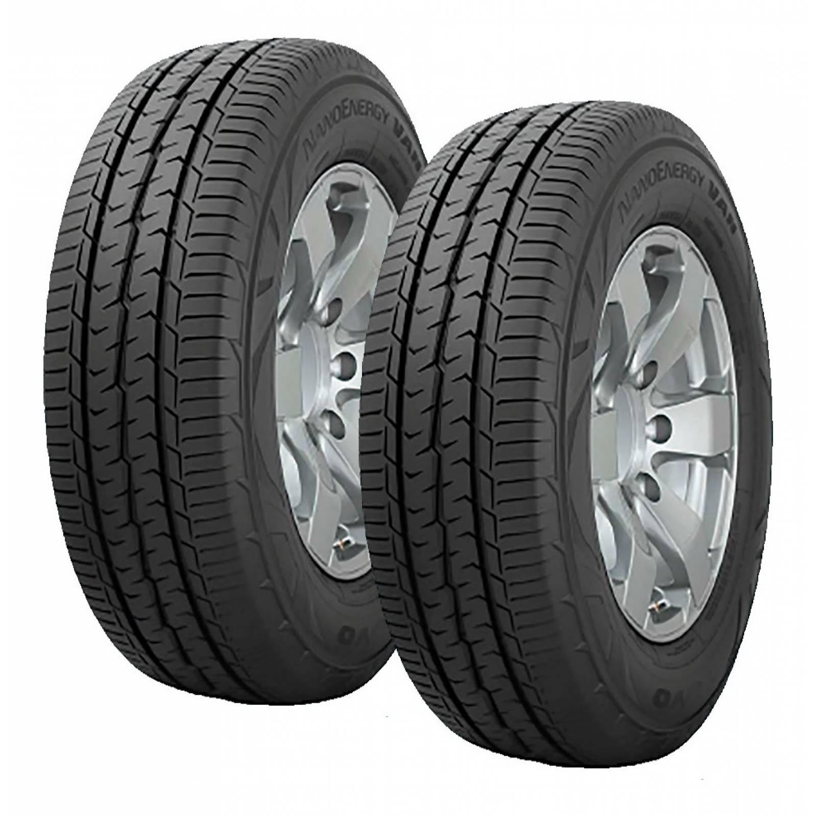 PAQUETE DE 2 LLANTAS 195r15 C Toyo Neva 106/104s