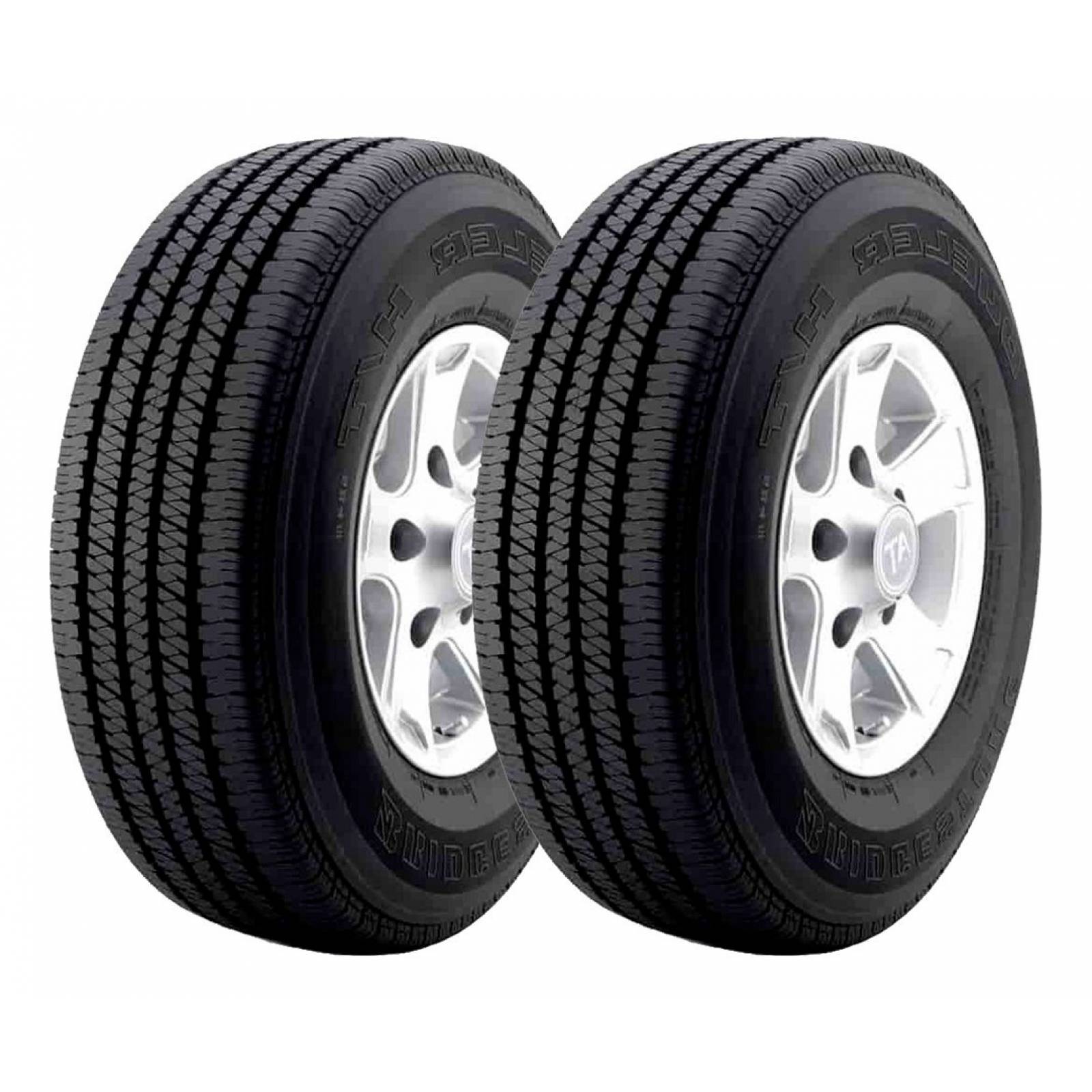 PAQUETE DE 2 LLANTAS 255/70r17 Bridgestone Dueler H/t 684 Ii 110s