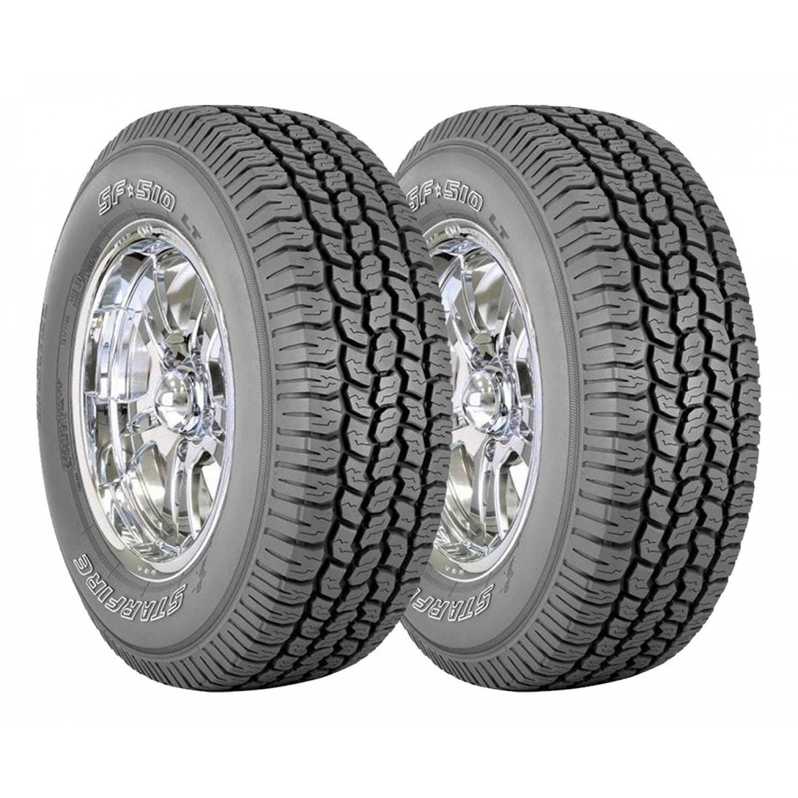PAQUETE DE 2 LLANTAS 235/75r15 Lt Starfire Sf510 104/101r