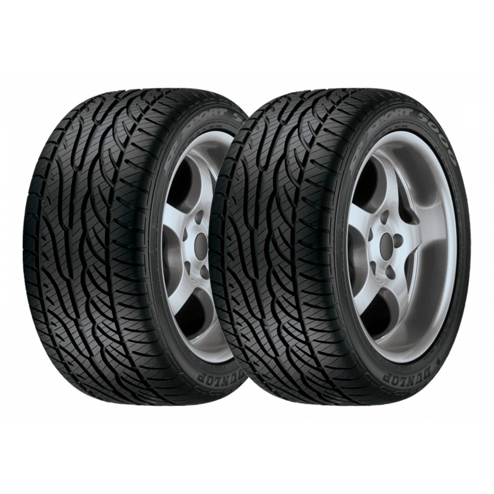 PAQUETE DE 2 LLANTAS 215/45r18 Dunlop Sp Sport 5000m 89v