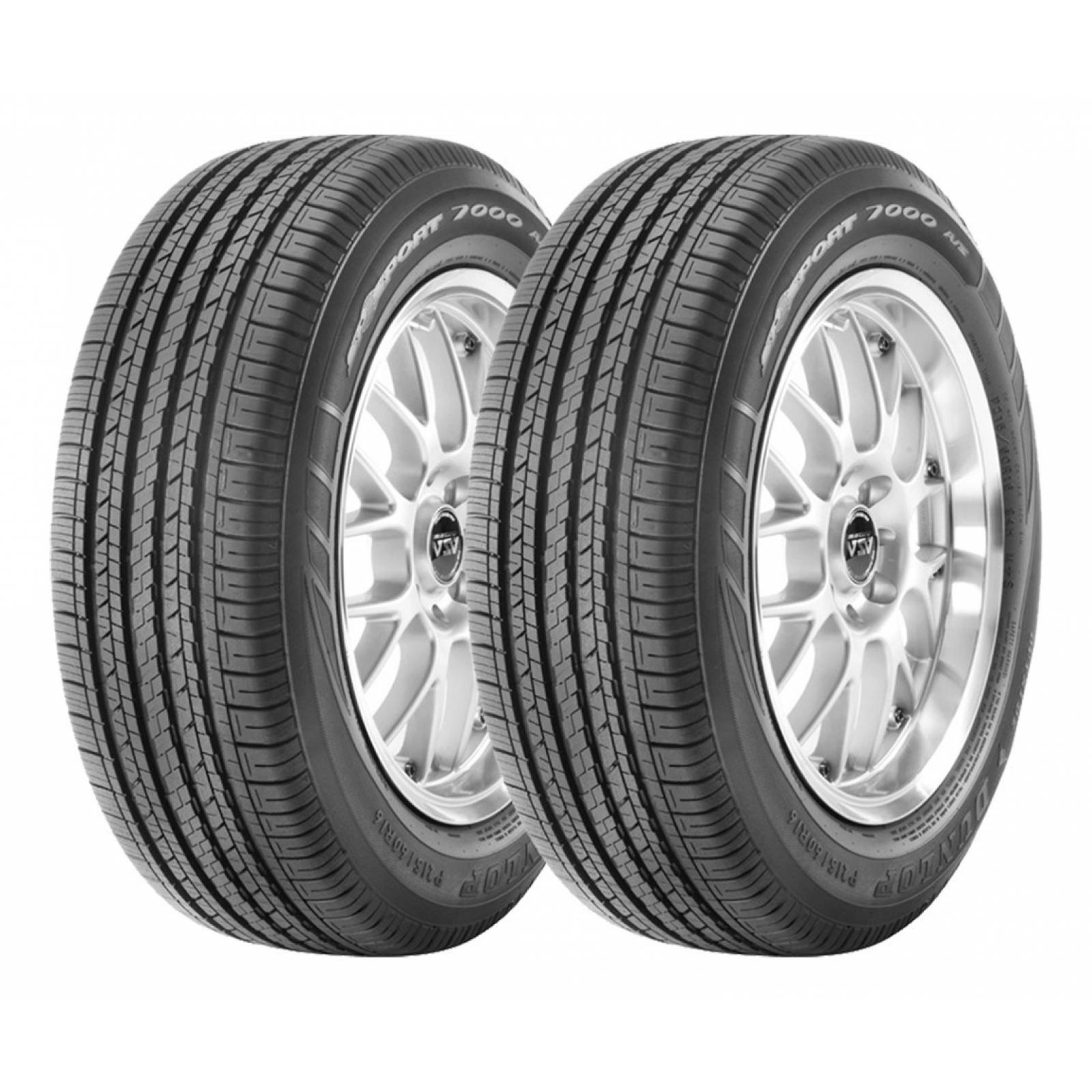 PAQUETE DE 2 LLANTAS 225/55r18 Dunlop Sp7000 A/s 97v