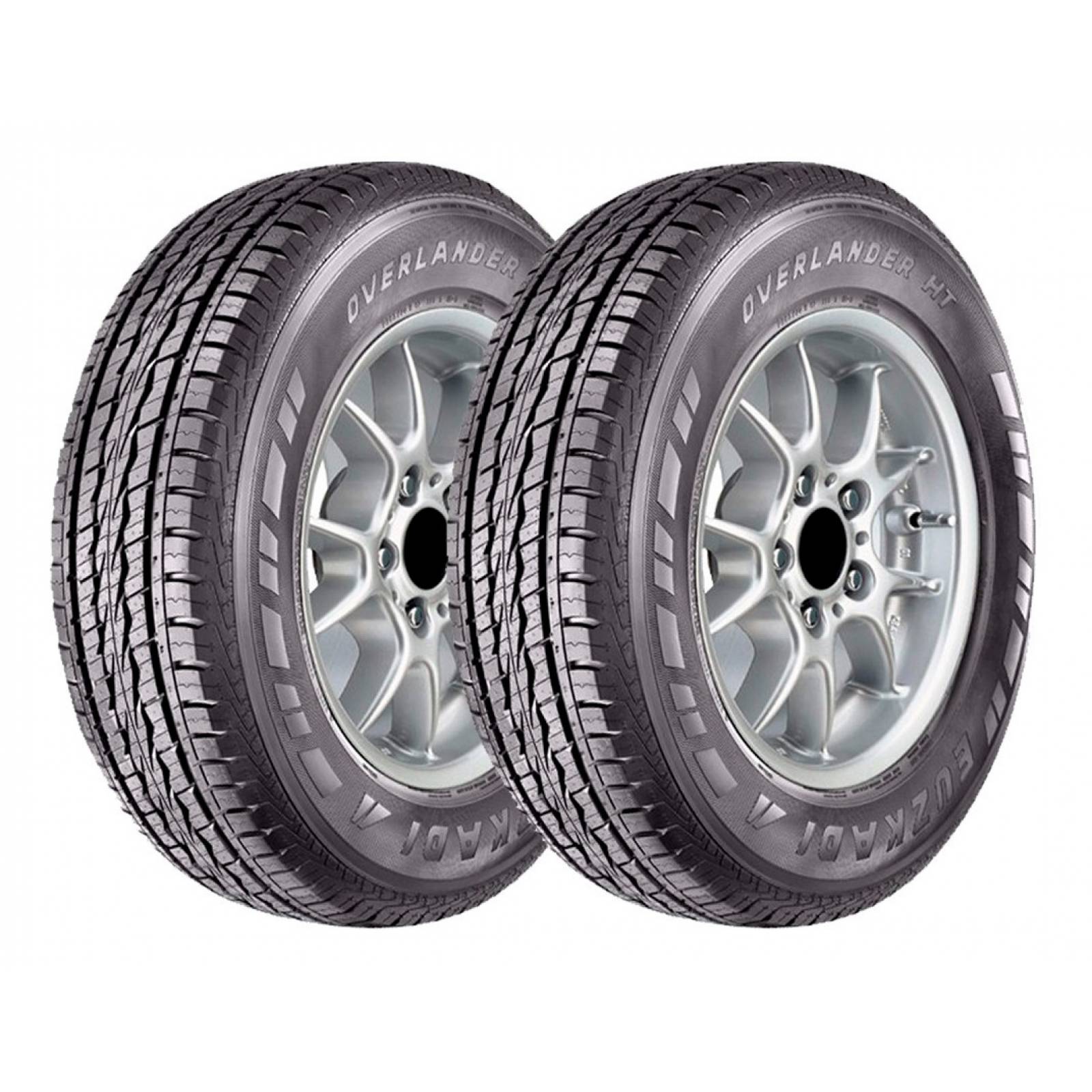 PAQUETE DE 2 LLANTAS 225/60r17 Euzkadi Overlander Ht2 103h