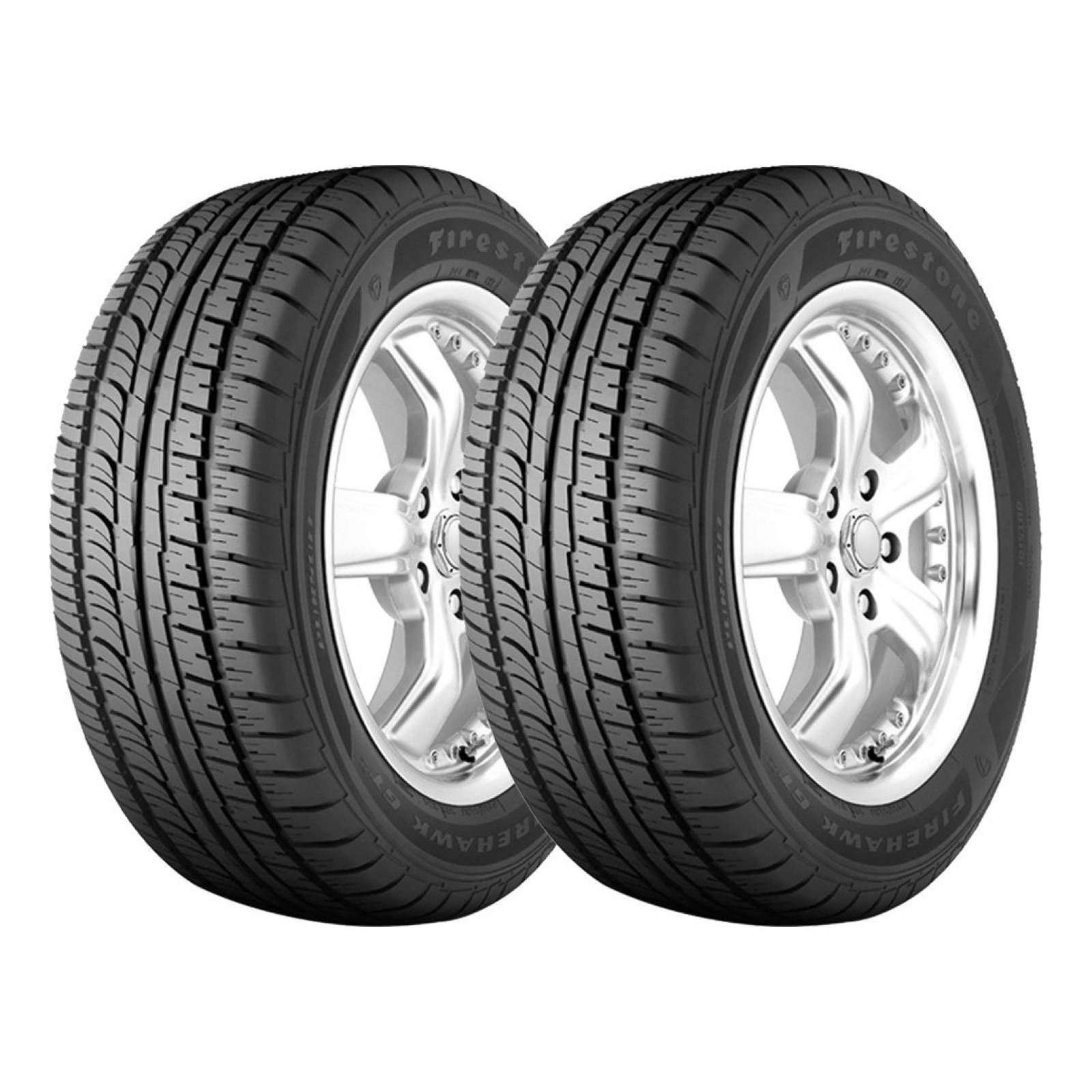 PAQUETE DE 2 LLANTAS 185/55r15 Firestone Firehawk Gt 82h