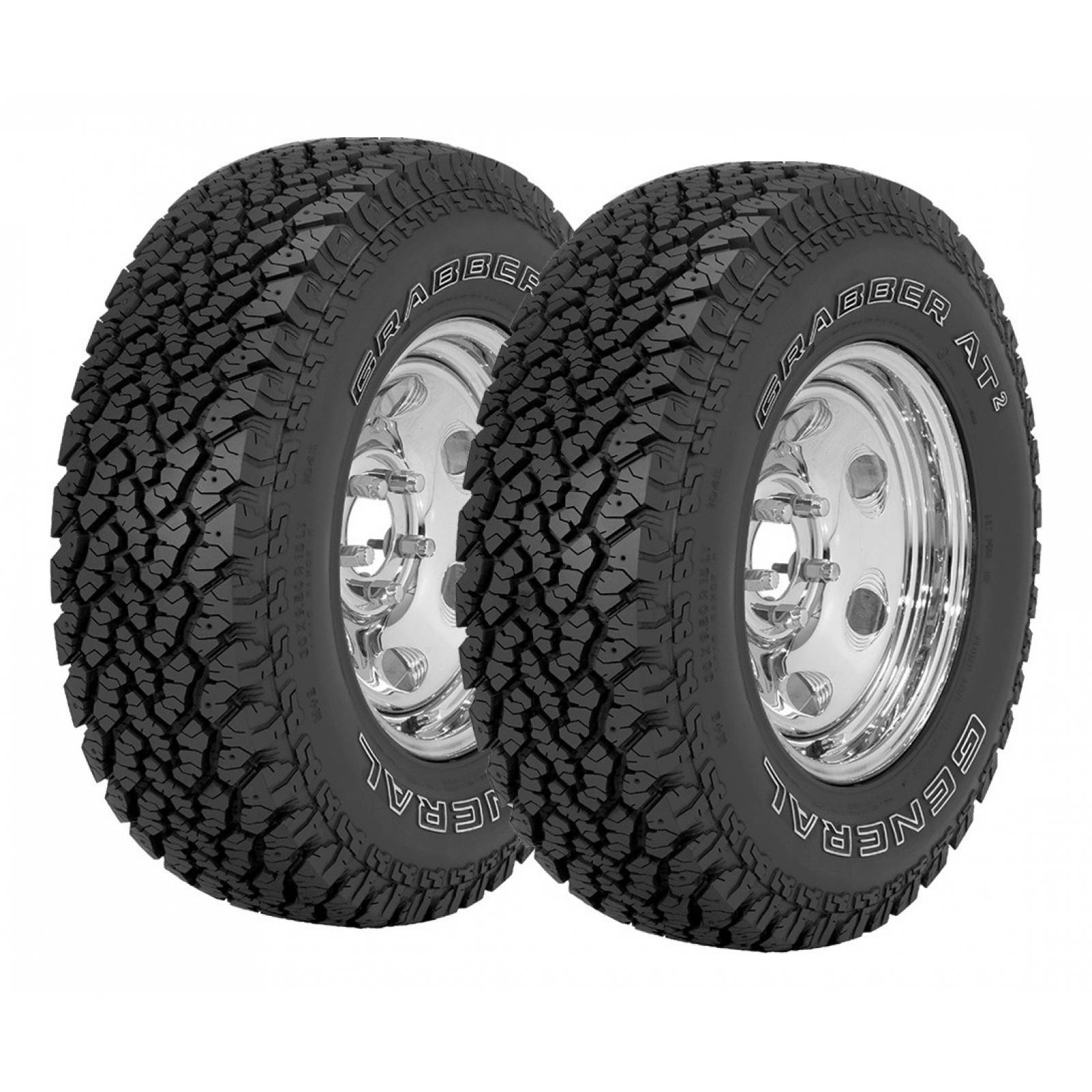 PAQUETE DE 2 LLANTAS 235/75r15 General Grabber At2 109s