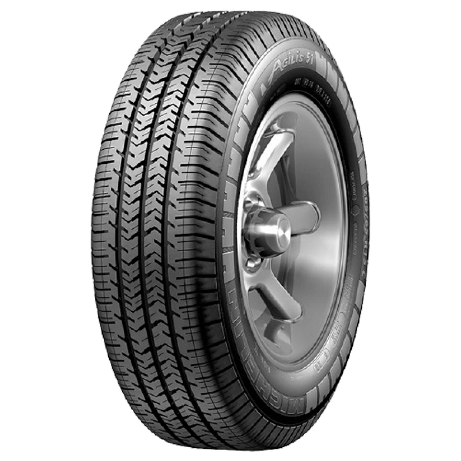 PAQUETE DE 2 LLANTAS 195/65r16 Michelin Agilis 51 100t