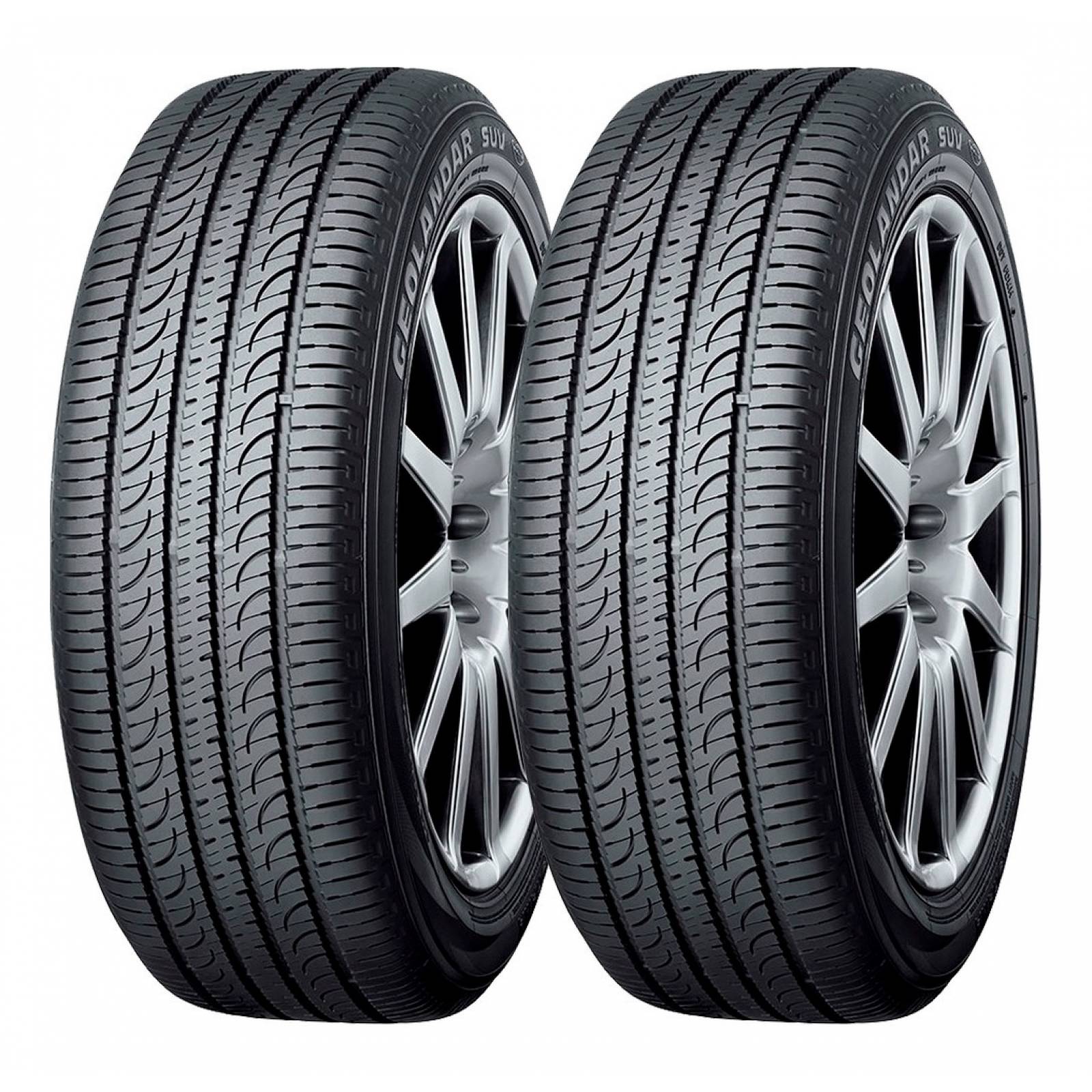 PAQUETE DE 2 LLANTAS 205r16 8c Yokohama Geolandar G97a 110s