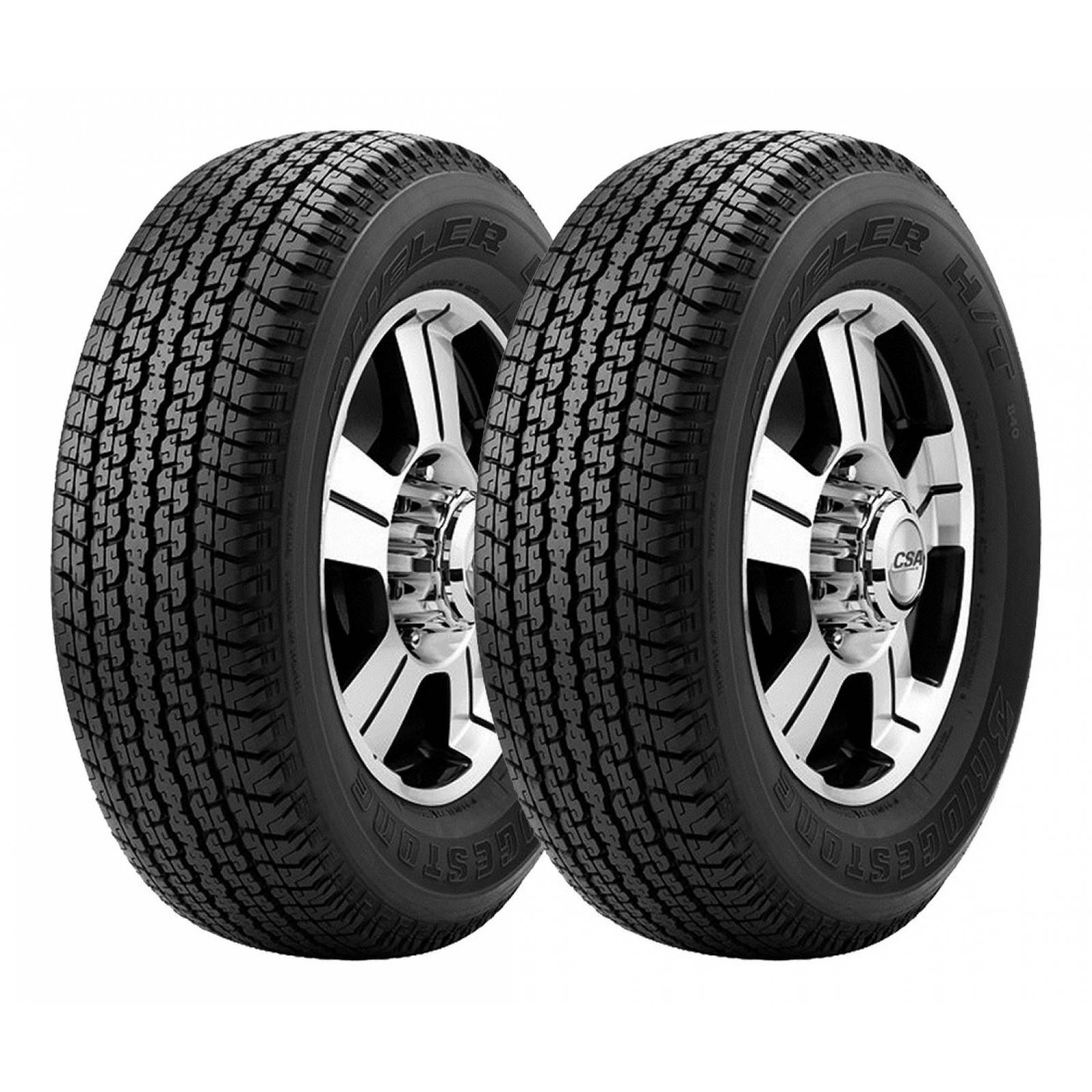 PAQUETE DE 2 LLANTAS 205r16 Bridgestone Dueler H/t 840 110r