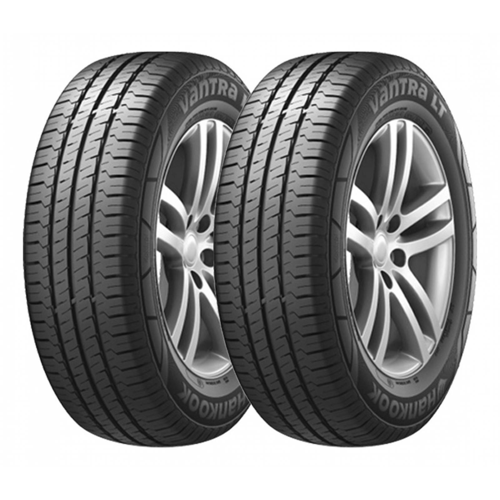 PAQUETE DE 2 LLANTAS 195r15 Lt Hankook Vantra Ra18 106r