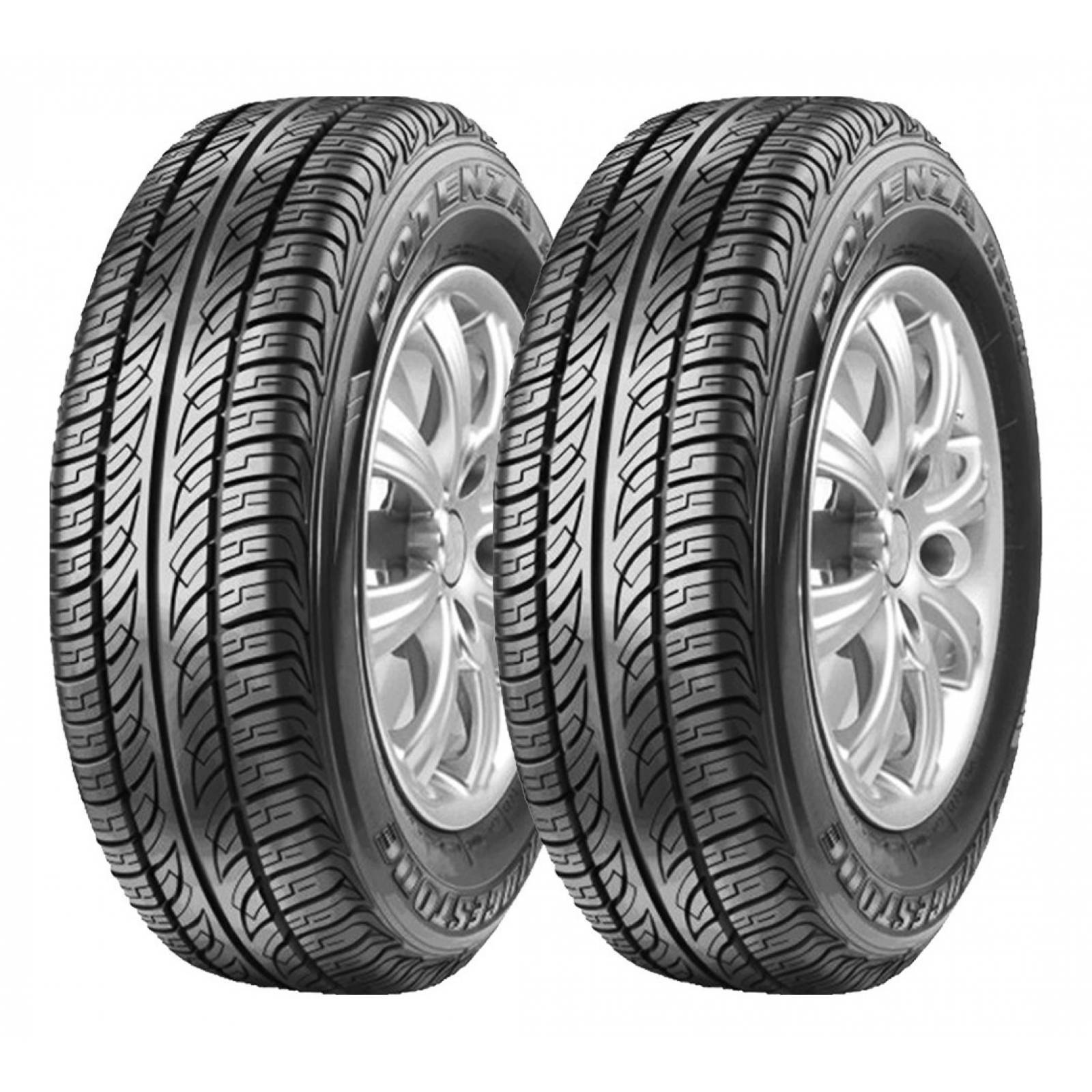 PAQUETE DE 2 LLANTAS 185/70r13 Bridgestone Potenza Re740 86t